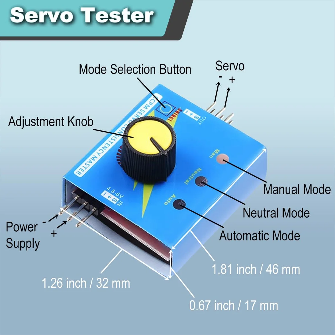 4 sztuki 9 g 180° mikroserwo z serwotesterem z mini śrubokrętem, do zabawek RC/robotów/modelu samolotu, inteligentny helikopter samochodowy, do Arduino/Raspberry Pi/DIY