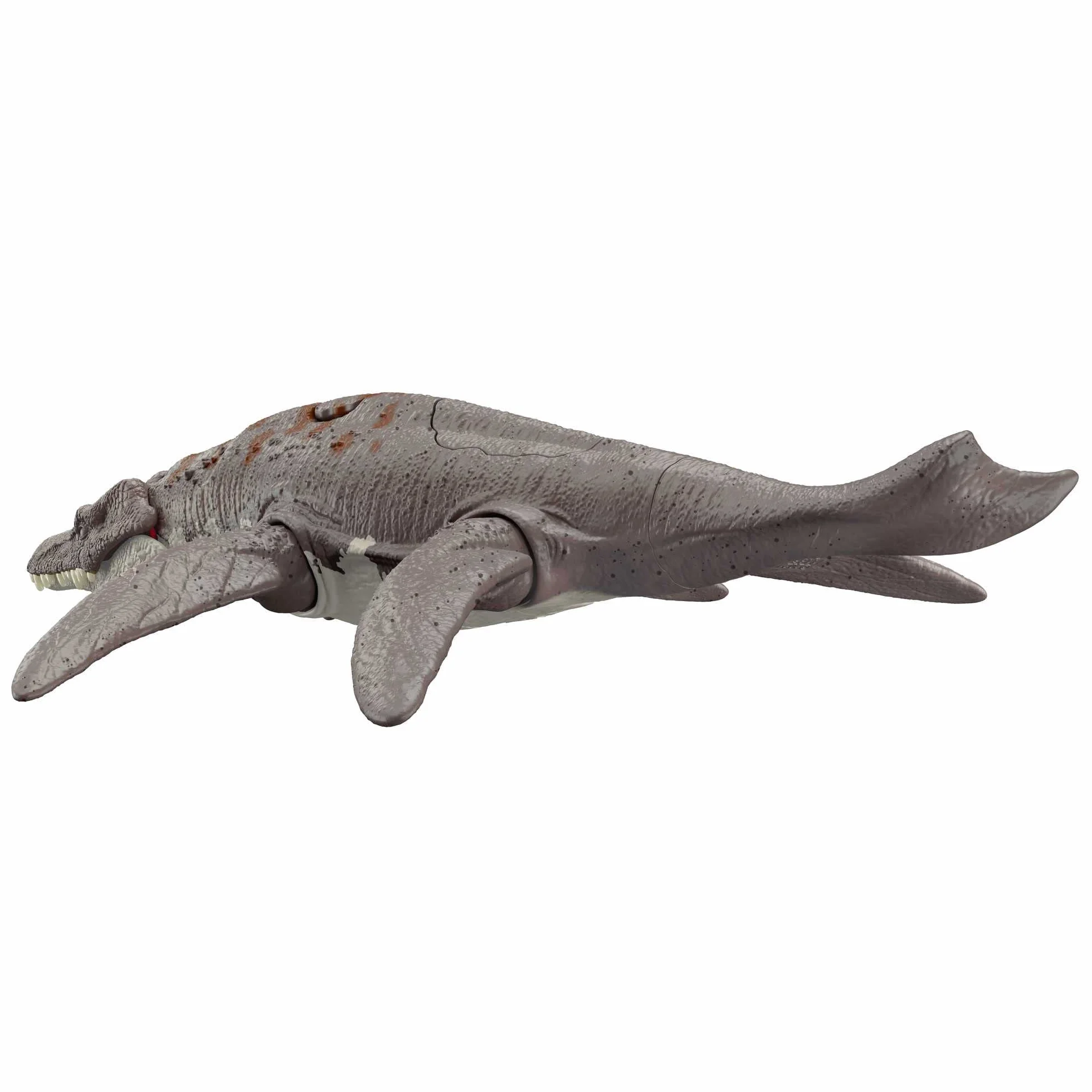 Jurassic World Dominion Ryczący dinozaur Dziki ryk Liopleurodon Figurka wodnego dinozaura z funkcją ataku i dźwiękiem, zabawka na prezent, zabawa fizyczna i wirtualna, HDX38