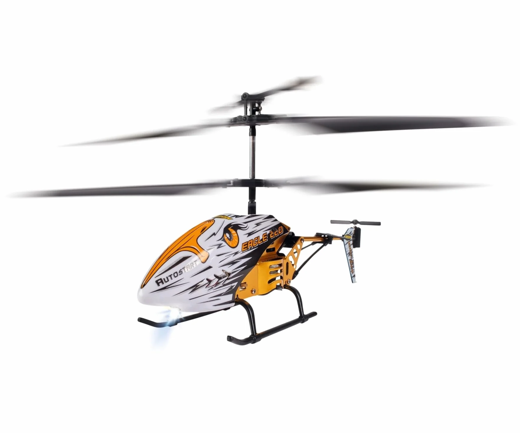 Carson Eagle 220 Autostart 2.4 GHz zdalnie sterowany helikopter RTF dla początkujących szary