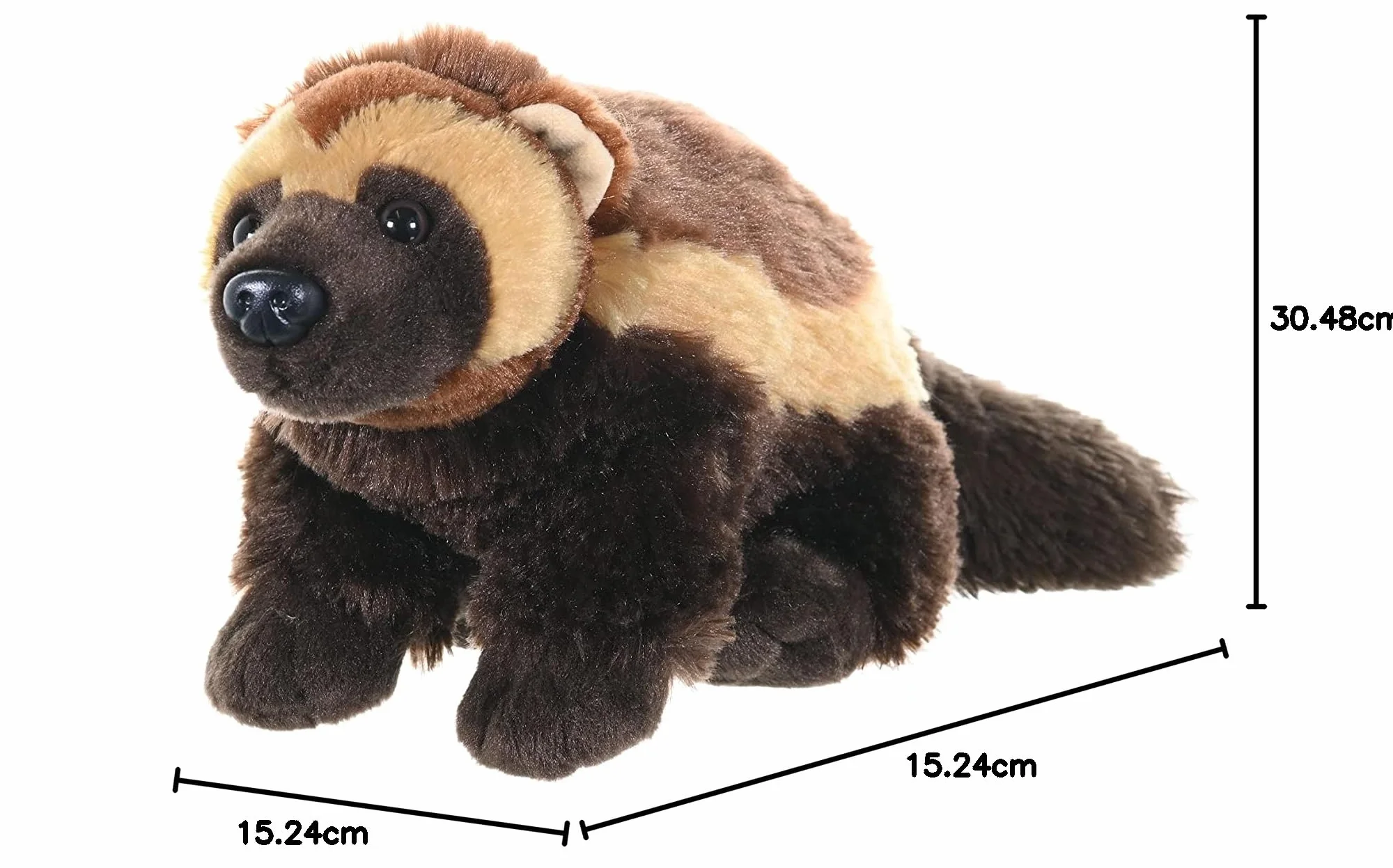 Wild Republic 12260 Cuddlekins Dzik pluszowe zwierzątko, 30 cm, brązowy