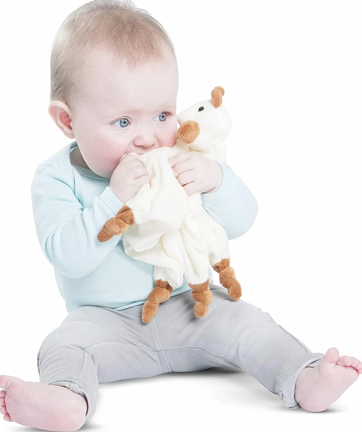 Sophie la girafe Kołdra dziecięca - miękka pluszowa zabawka z uchwytem na smoczek