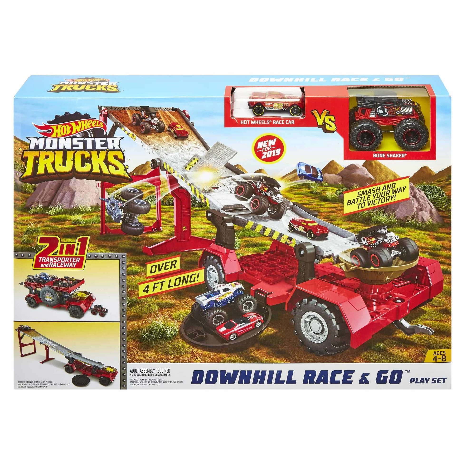 Hot Wheels Monster Trucks GFR15 Samochód, Wielokolorowy