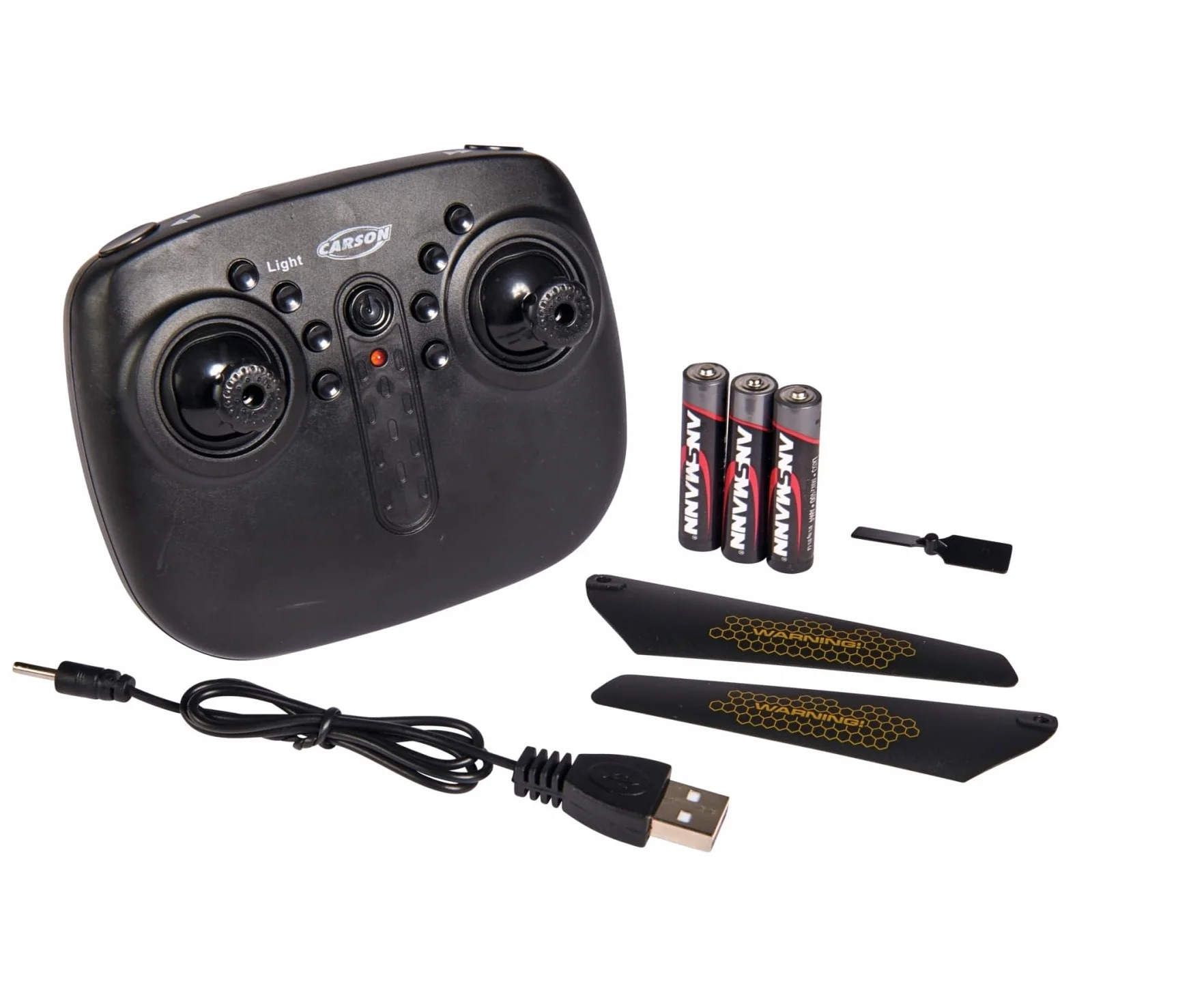 Carson Eagle 220 Autostart 2.4 GHz zdalnie sterowany helikopter RTF dla początkujących szary