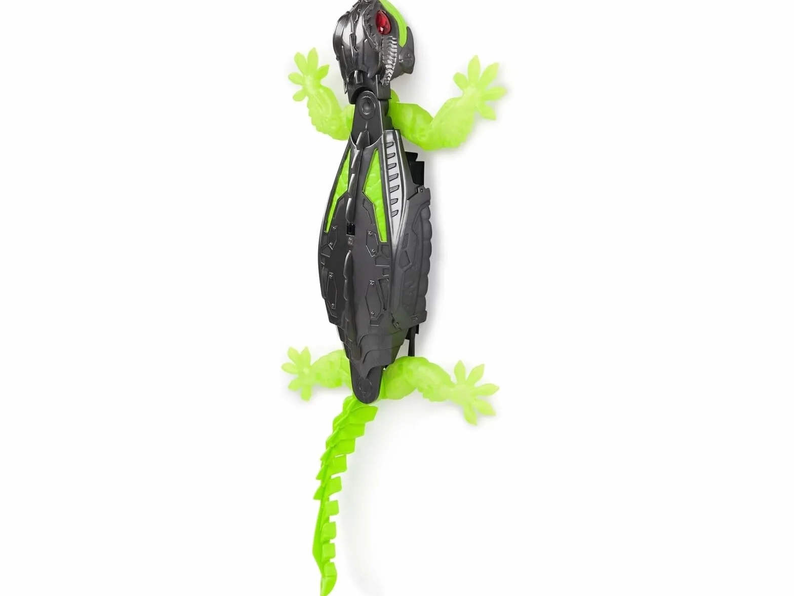 Hex Bots - Wall Crawler Gecko, zdalnie sterowany gekon pełzający po ścianach i sufitach, ze świecącymi oczami LED, łatwe sterowanie za pomocą pilota zdalnego sterowania, realistyczne ruchy, od 4 lat