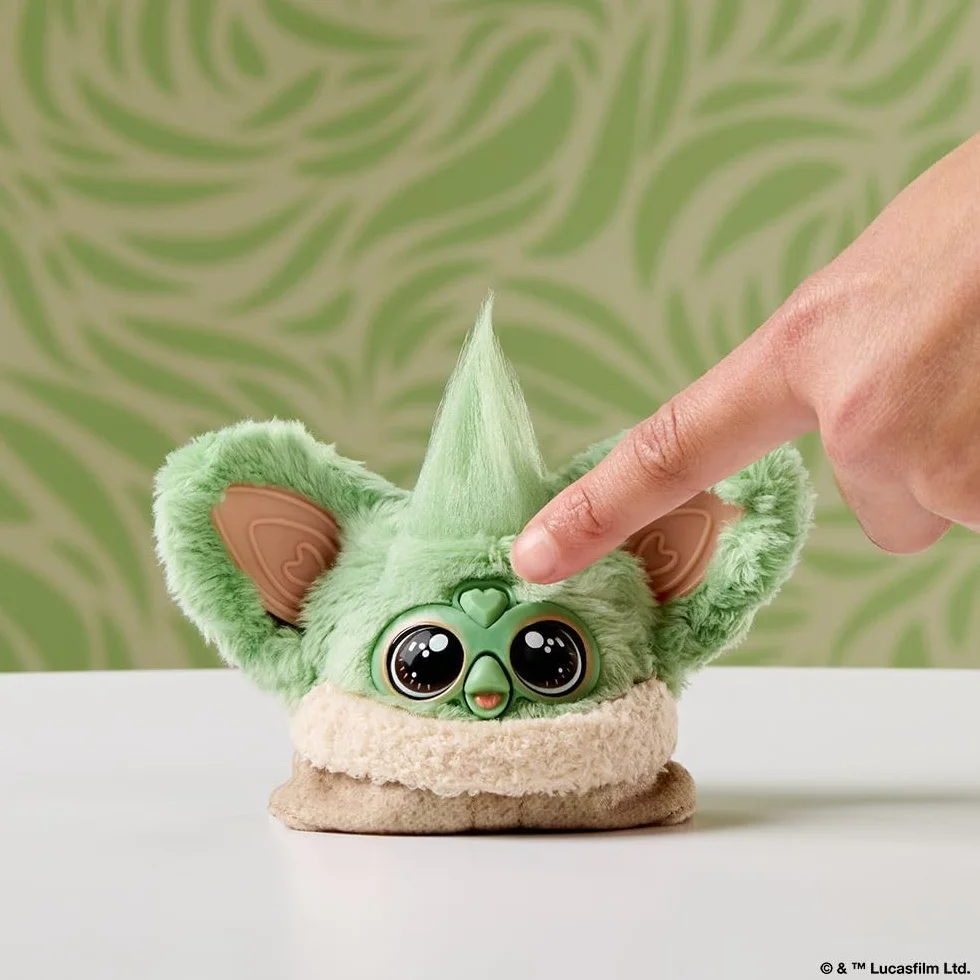 Furby Furblets STAR WARS™ Grogu pluszowa elektroniczna zabawka kolekcjonerska na licencji