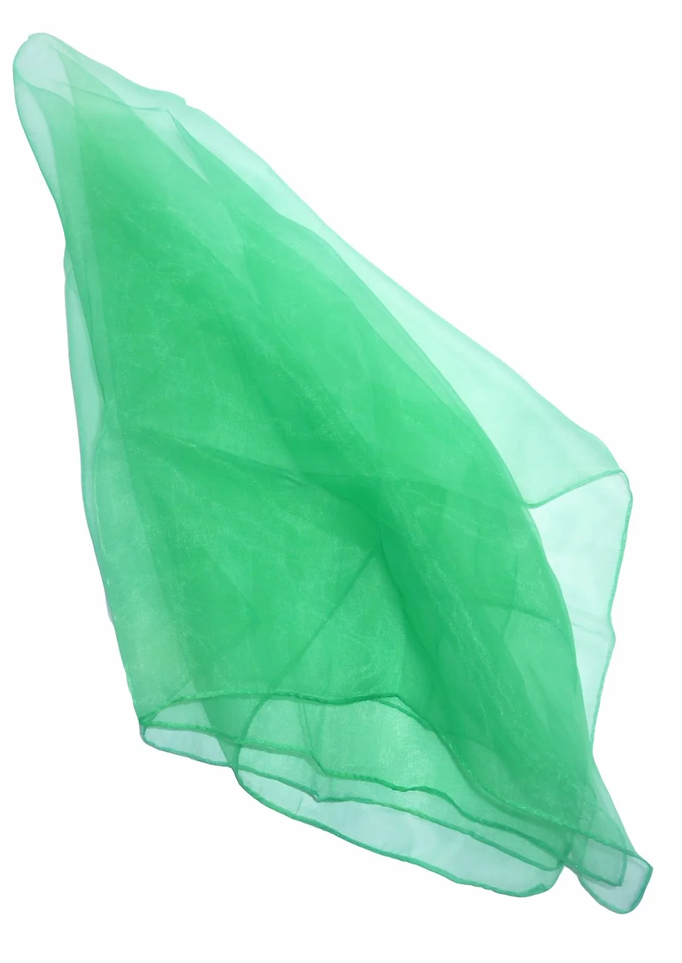 Hoerev Małe Opakowanie 12 (ok. 60 cm x 60 cm) Żonglowanie (taniec) Szaliki, Małe Pływające Szaliki Dla Małych Ludzi,Biały