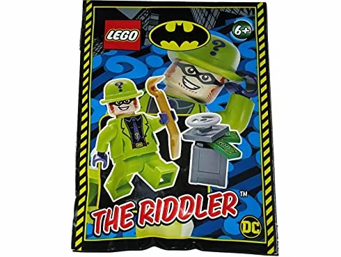 Blue Ocean LEGO Super Heroes The Riddler zestaw folii minifigurkowych 212009 (zapakowany)