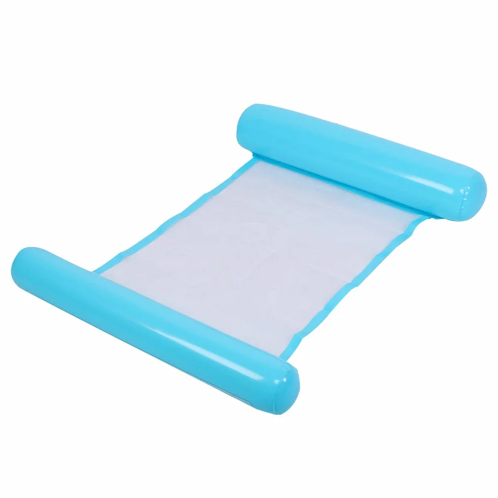 Hamak Nadmuchiwany pływak do basenu Nadmuchiwany fotel Hamak wodny, pływak do basenu Hamak dla dorosłych(sky blue)