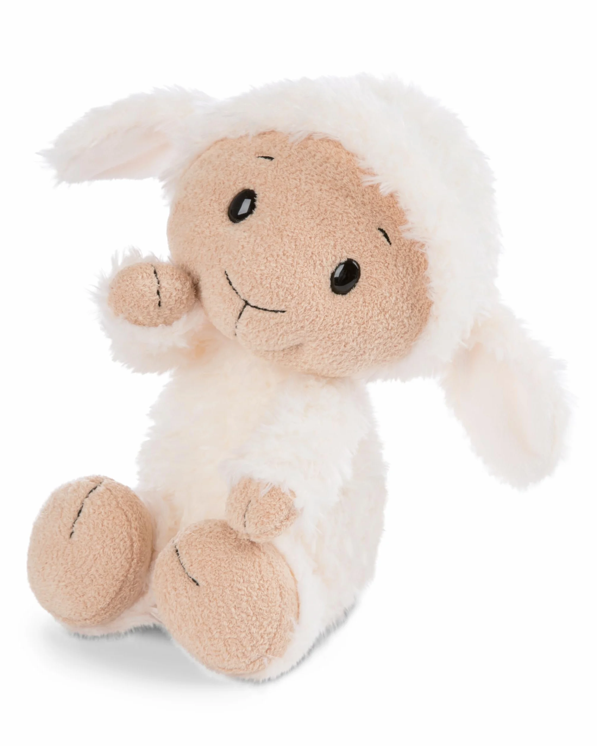 NICI 62256 Owieczka Sheepmila, miękki pluszak, urocza maskotka do przytulania i zabawy, świetny pomysł na prezent dla dzieci i dorosłych, 33 cm, biała
