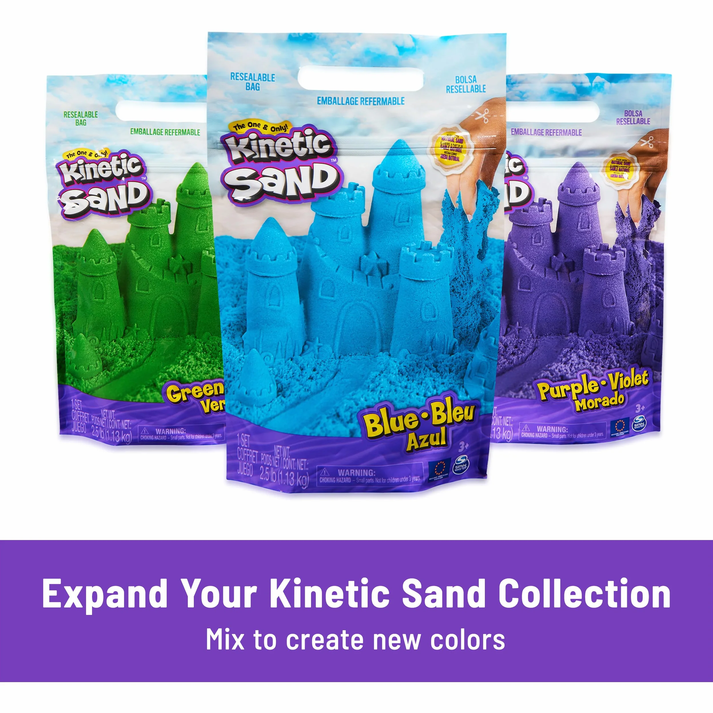 Kinetic Sand - satysfakcjonujący zestaw