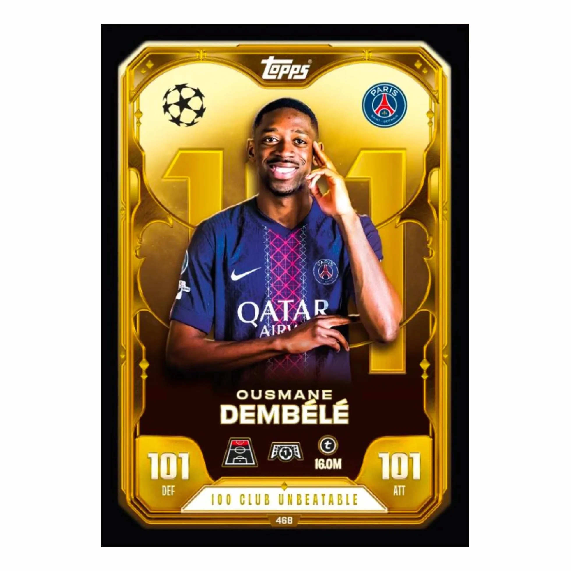 Starter Pack Match Cards Attax Ucl 25-26