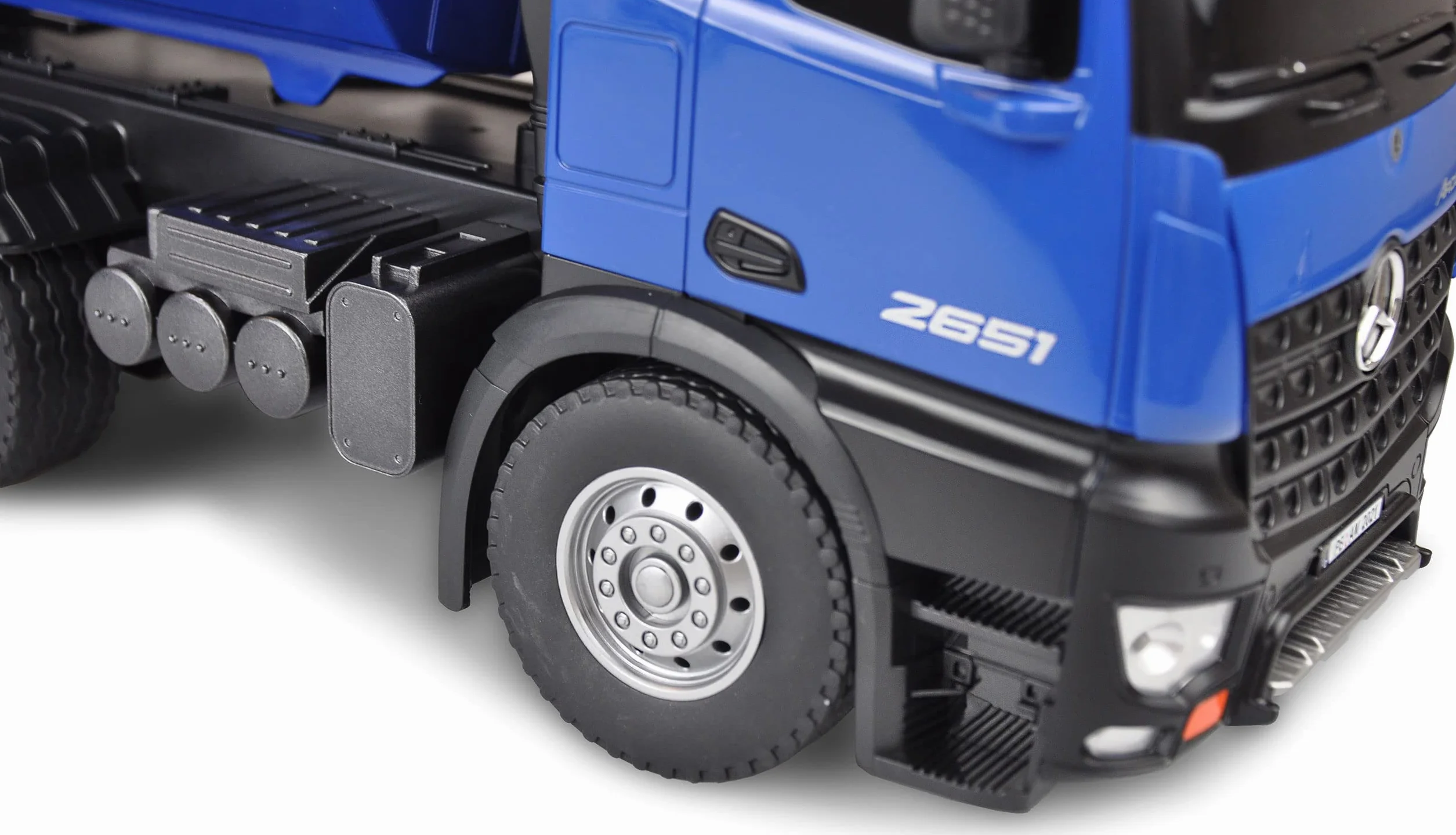 Amewi Arocs licencja ciężarówka wywrotka 2,4 GHz RTR niebieska 22537