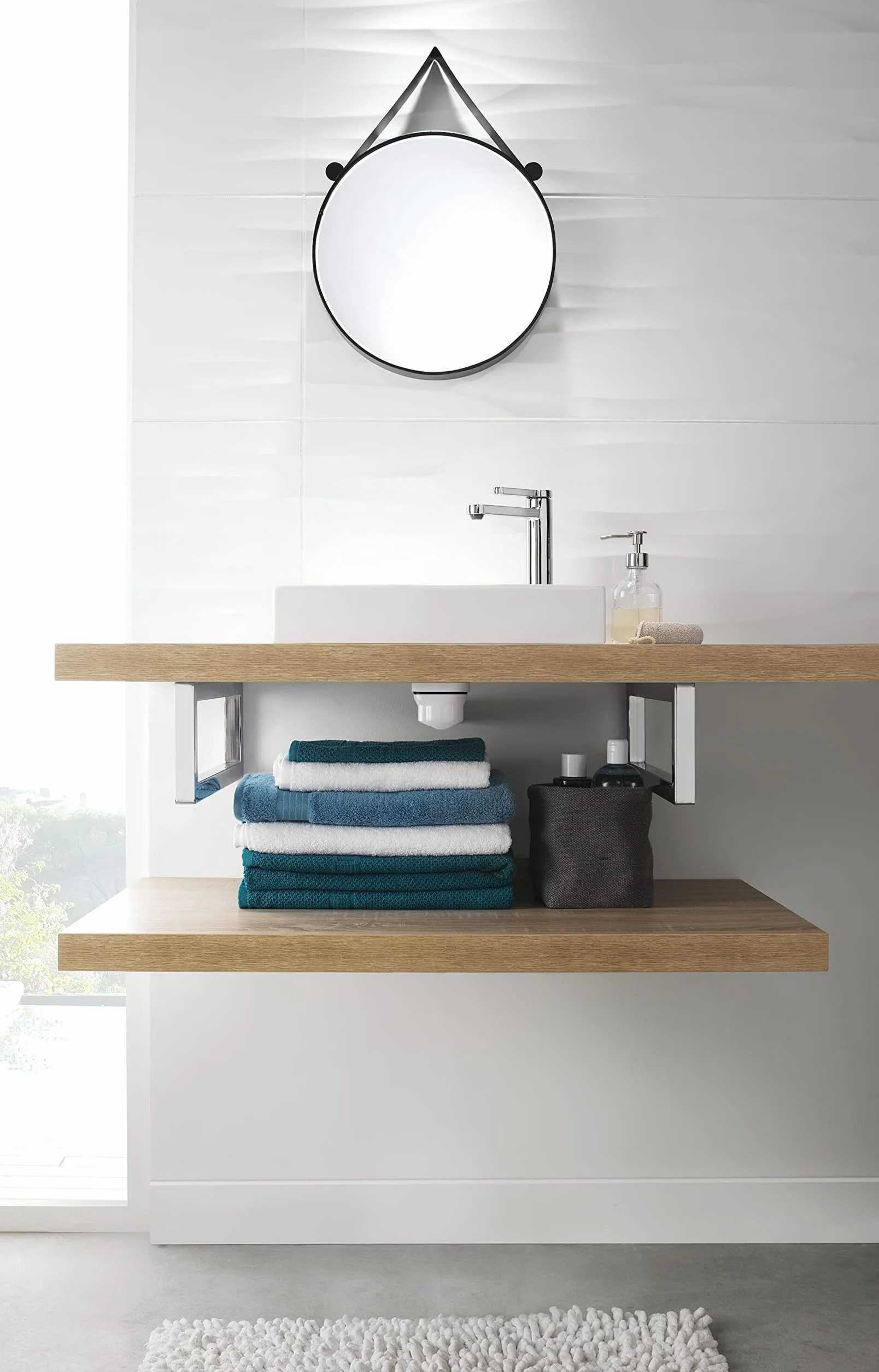 Wirquin 30721531 kompletny zestaw umywalki XS Pure ecoulement Outdoor