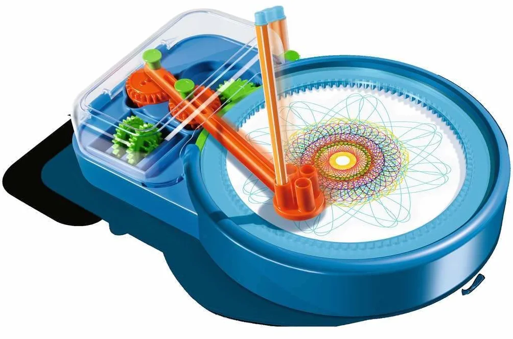 Ravensburger Spiral-Designer-Maschine, Zeichnen lernen für Kinder ab 6 Jahren, Kreatives Zeichen-Set für elektronisches oder manuelles Zeichnen