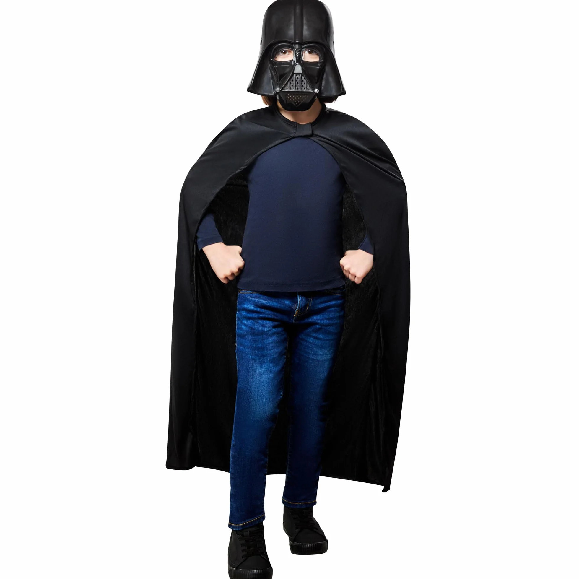 Widmann 31198 - zestaw kostiumowy dla dzieci Darth Vader, maska i peleryna
