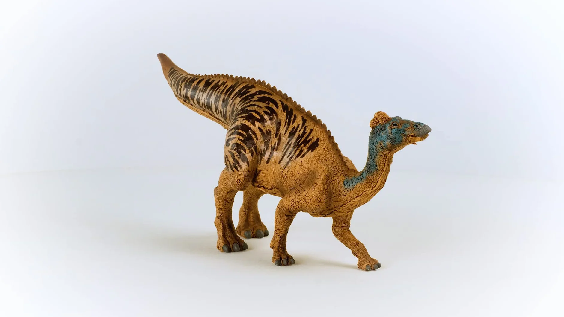 schleich DINOSAURS | Edmontozaur 15037 | Szczegółowa figurka dinozaura | Dinozaur do kolekcjonowania | Prezent dla dzieci | Od 3 lat | 30 × 7 × 12 cm