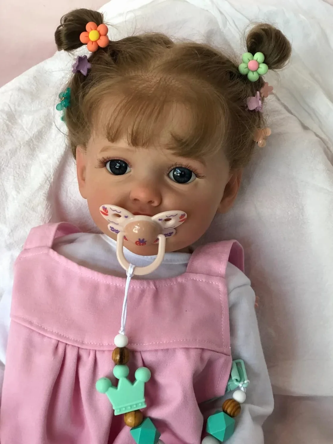 MineeQu 22 cale 55 cm Tak naprawdę słodki Przytulny wygląd dziecka Prawdziwe Reborn Baby Dolls Silikonowy winyl Całe ciało Realistyczny Noworodek Dziewczyna Lalki Dzieci Urodziny Zestaw upominków bożonarodzeniowych