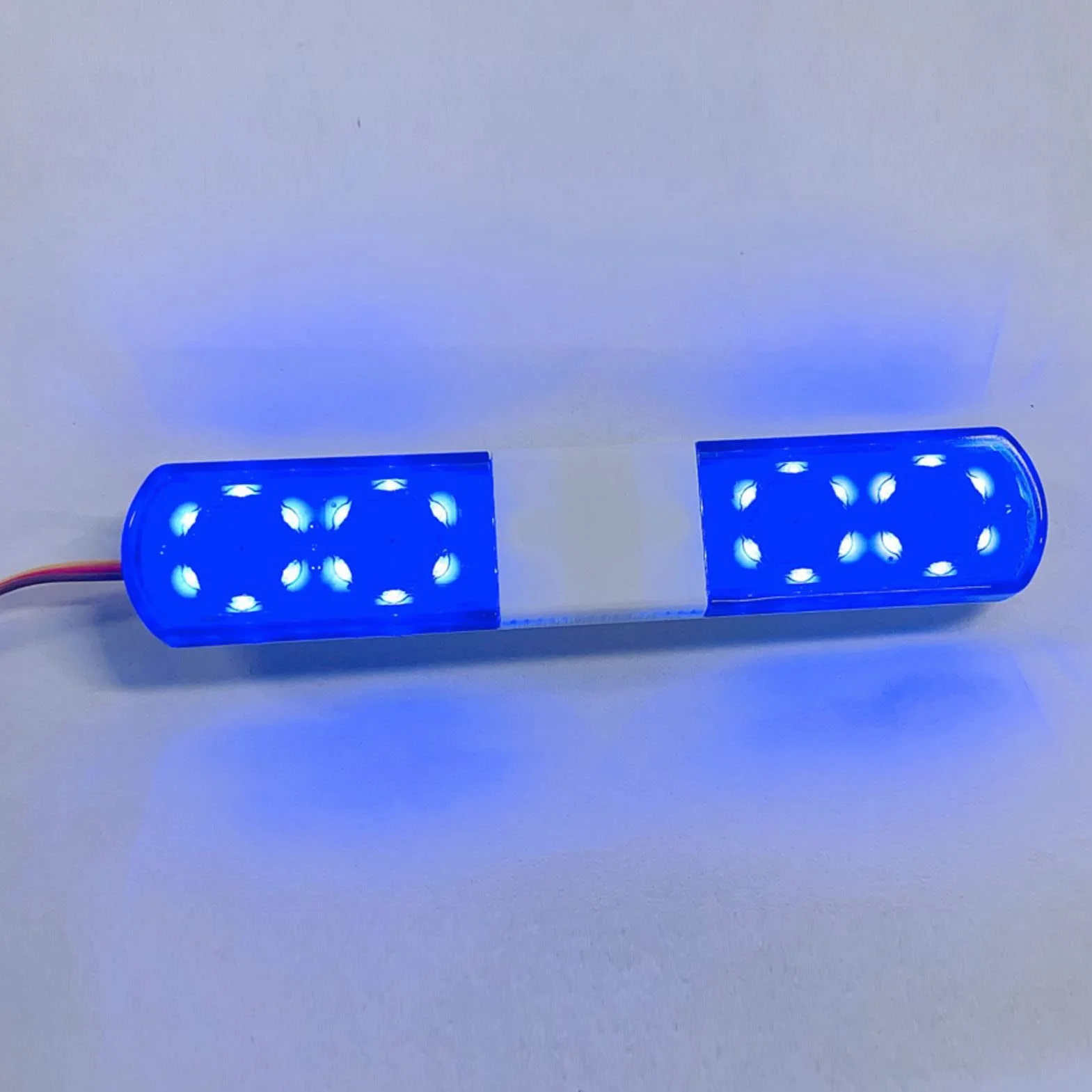 RC Car Alarming Light, RC Model LED Policja Night Light Bar Lampa Błyskowa LED Alarmujące światło dla 1/8 1/10 RC Cars
