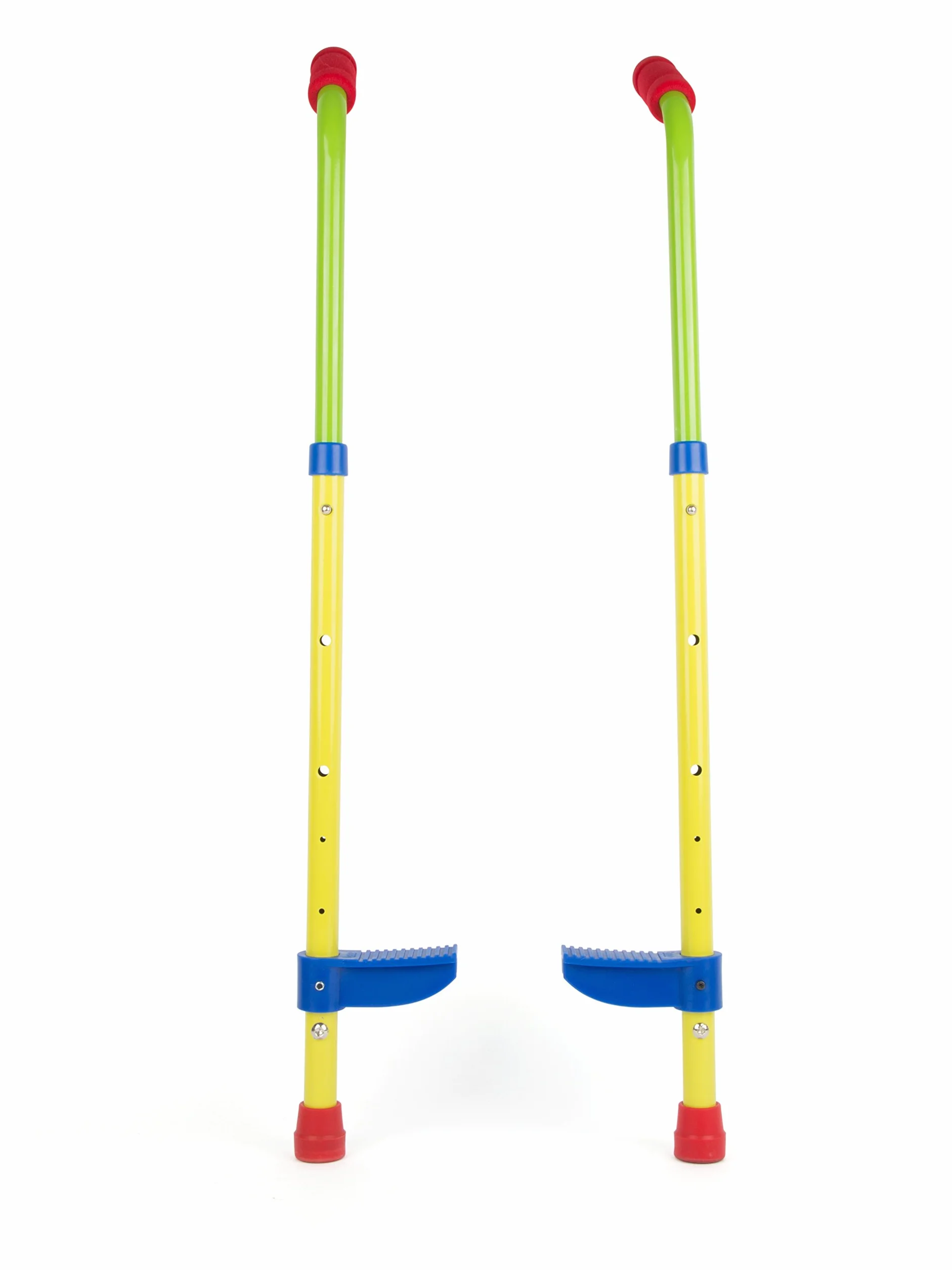 small foot Szczudła dziecięce, wykonane ze stabilnego materiału, regulacja długości, z uchwytami, dla dzieci od 4 lat, 10866