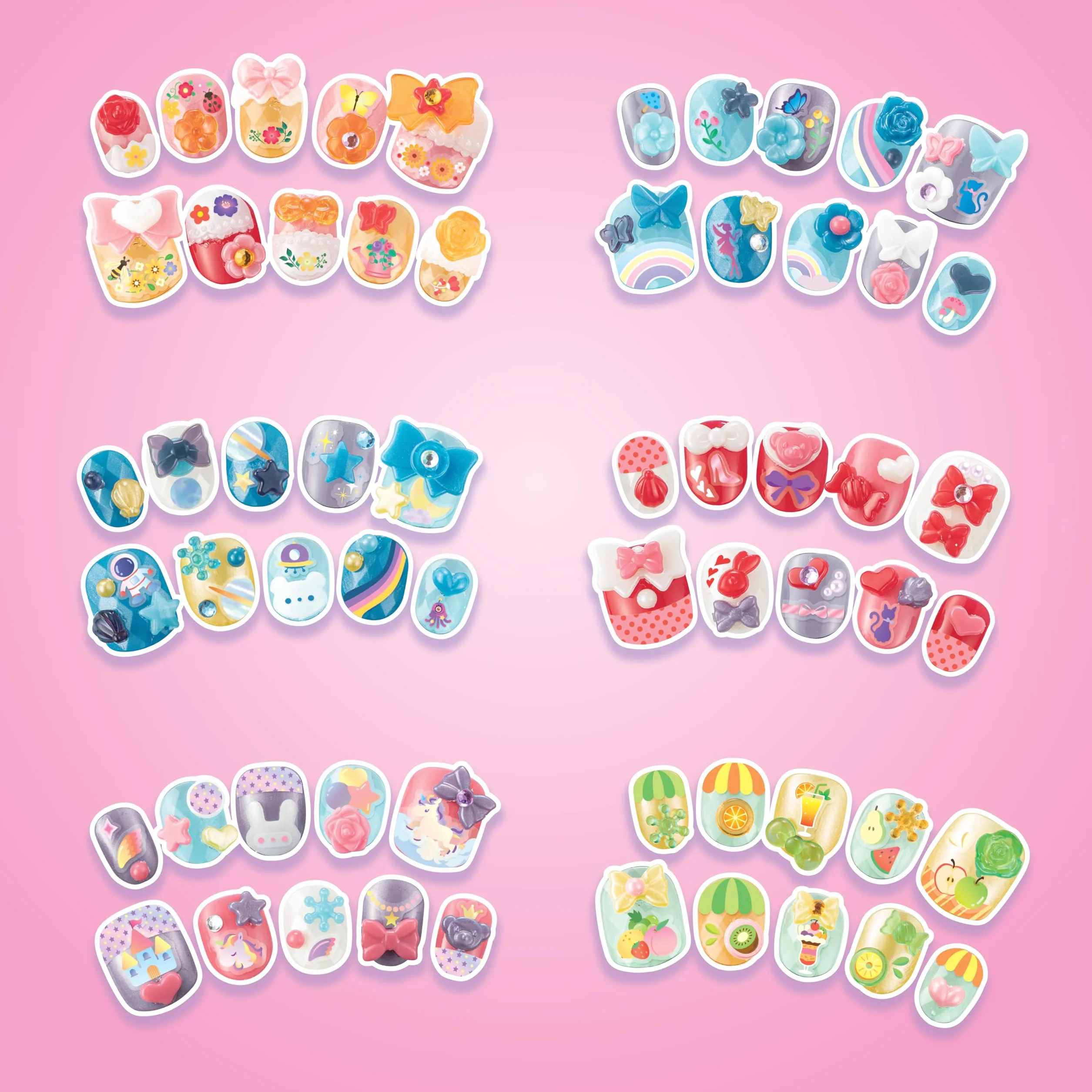 Aquabeads Nail Studio- 35027 Aquabeads Studio paznokci, zestaw startowy