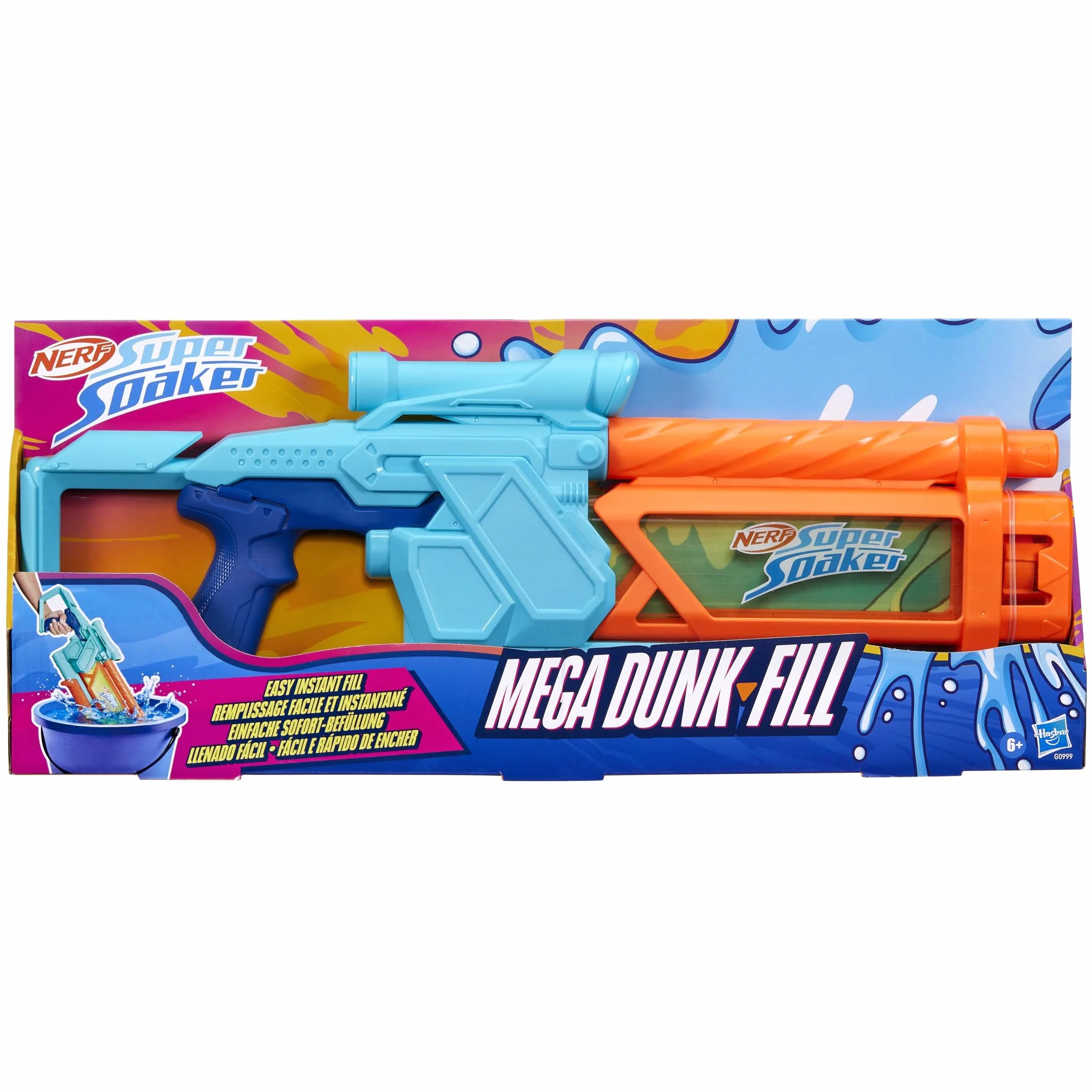 Nerf Super Soaker Mega Dunk-Fill Wyrzutnia wodna