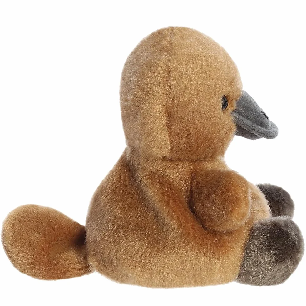 Aurora, 33678, Palm Pals Patty Platypus 5 In, Soft Toy, Brown