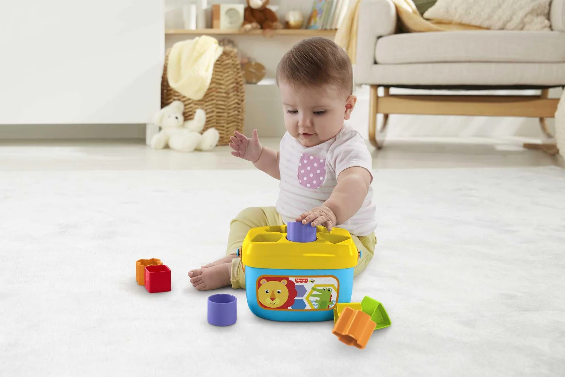 Fisher-Price Pierwsze Klocki Malucha FFC84