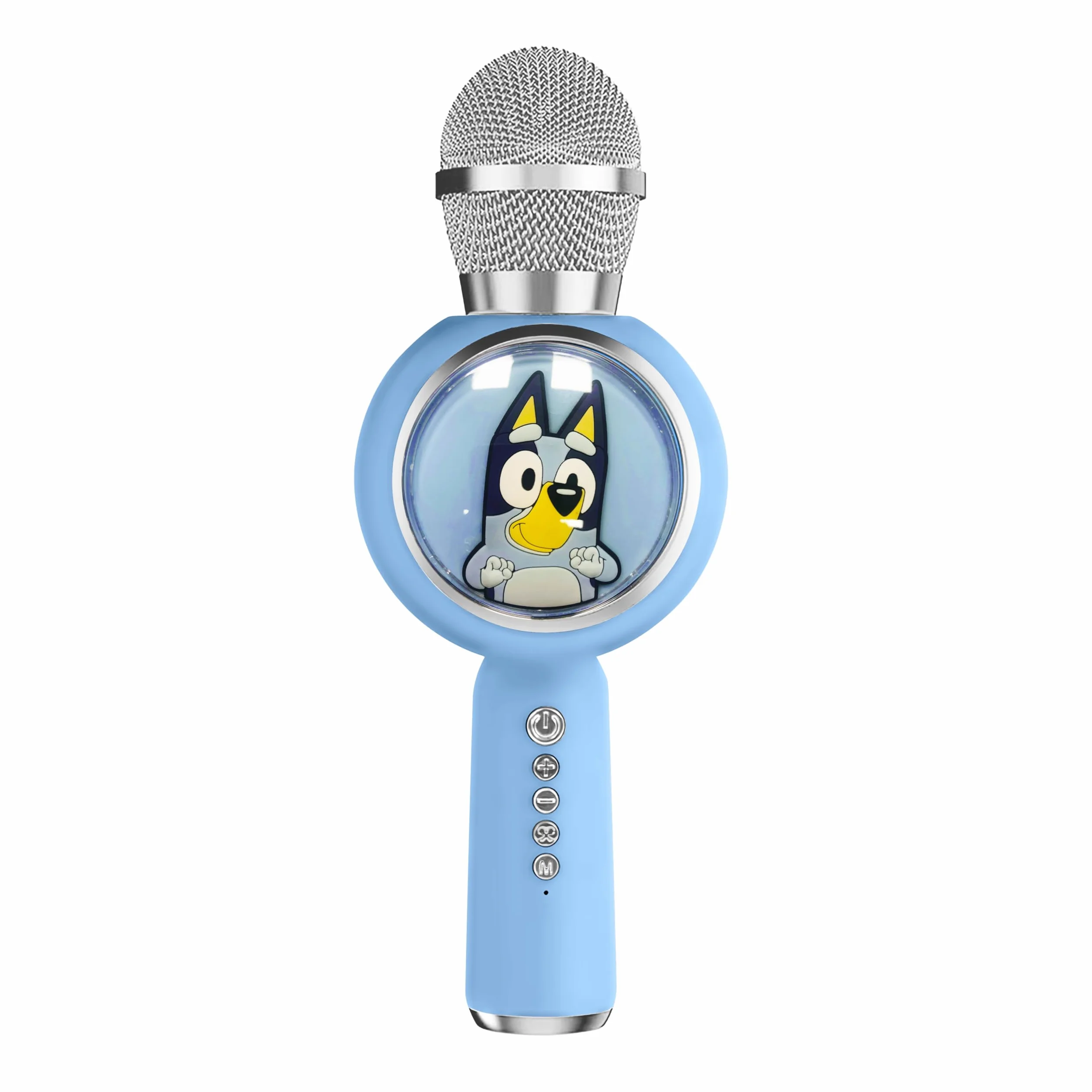 OTL Technologies Mikrofon do karaoke Bluey z bezprzewodowym głośnikiem i oświetleniem LED