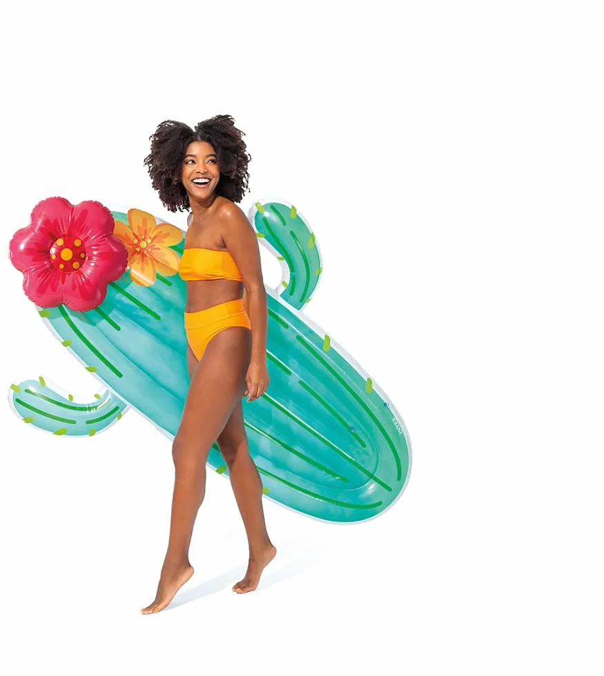 Intex Cactus Float, Inflated Size: 1.80m x 1.30m x 28cm (58793EU)