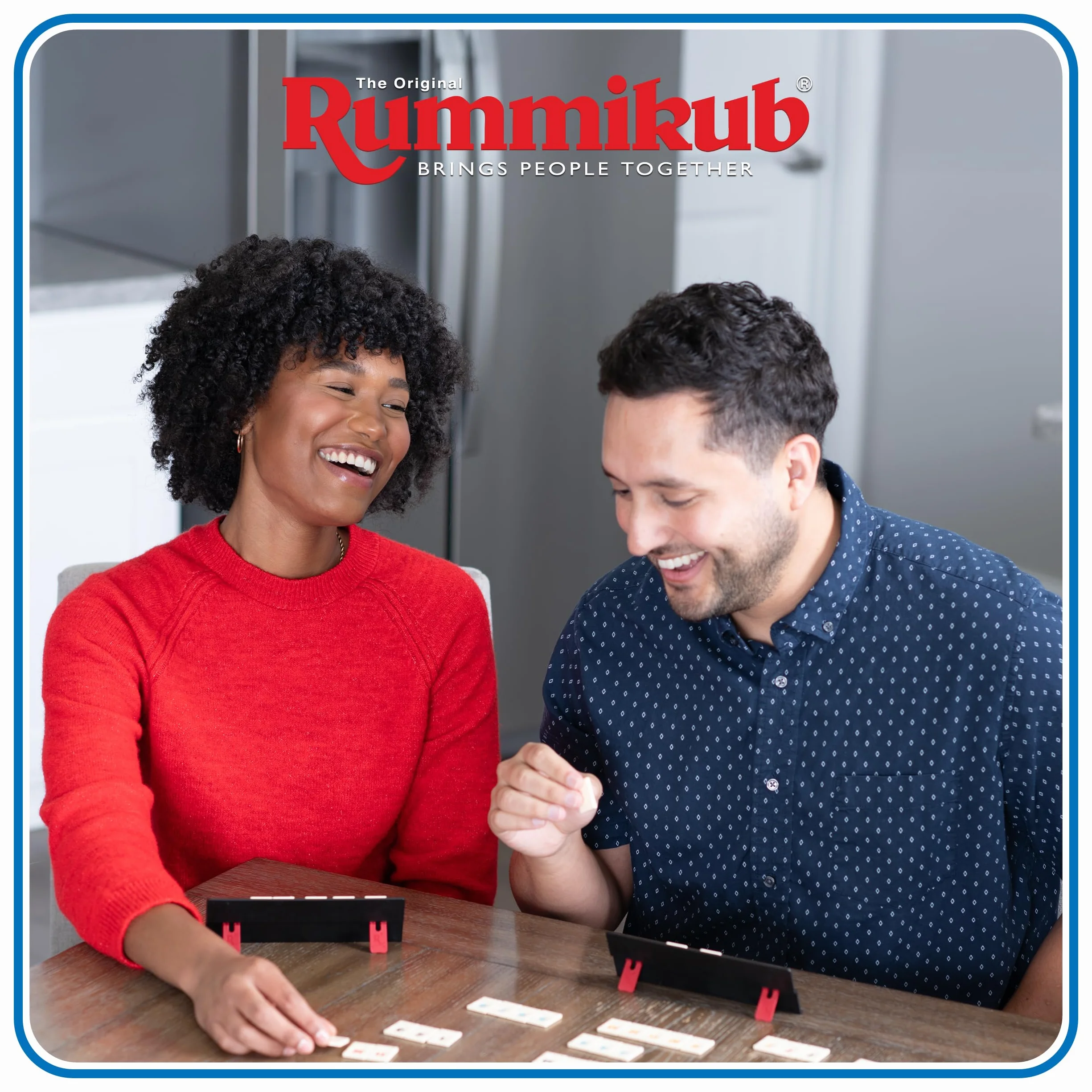 Goliath Rummikub Compact Reisedition, gra podróżna od 6 lat, gra towarzysząca dla 2-4 graczy