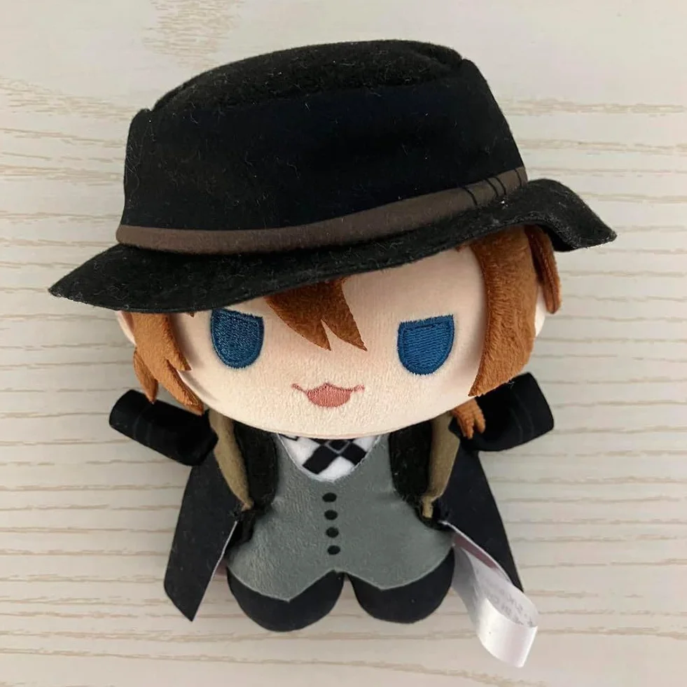 Zhongkaihua 20 cm Dazai Osamu pluszowa poduszka wisiorek Deocr Dazai Osamu figurka pluszowa anime PP bawełniana torba samochodowa torba domowa brelok dekoracja prezent dla fanów
