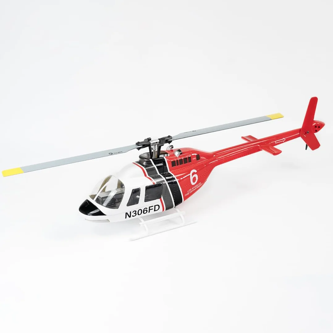 Helikopter wojskowy RC dla dorosłych, Bell-206-V2 470 klasa RC helikopter model 2.4G RC 6CH samolot elektryczny (wersja RTF)