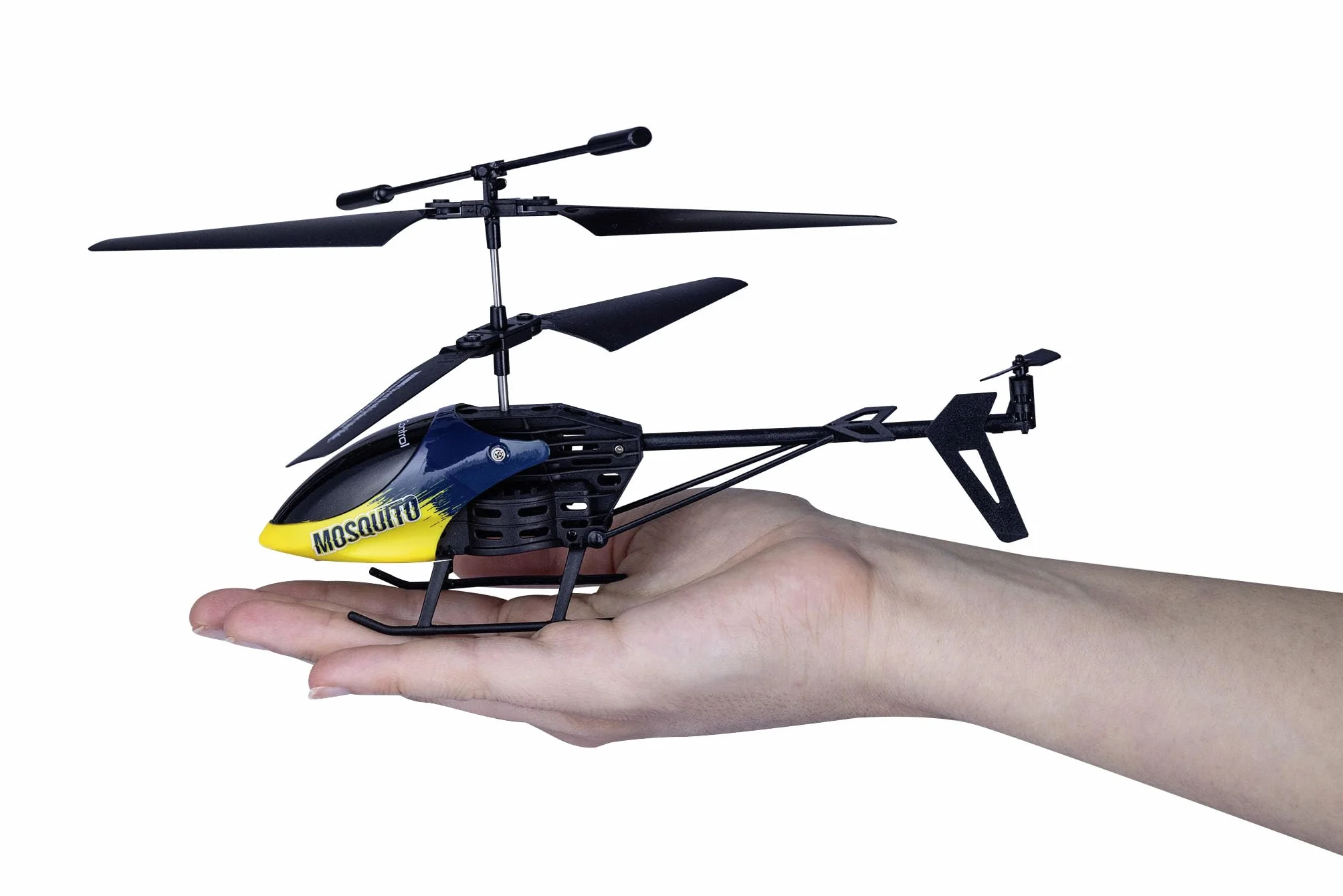 Revell Control, RC Helicopter Mosquito, 2-kanałowy pilot zdalnego sterowania na podczerwień, stabilizacja żyroskopu, przednie oświetlenie LED, zapasowe wirniki w zestawie, akumulator LiPo i ładowarka,