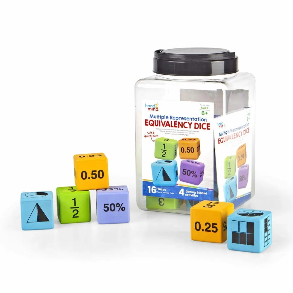 Learning Resources 91269 Multiple Representations Equivalency Dice