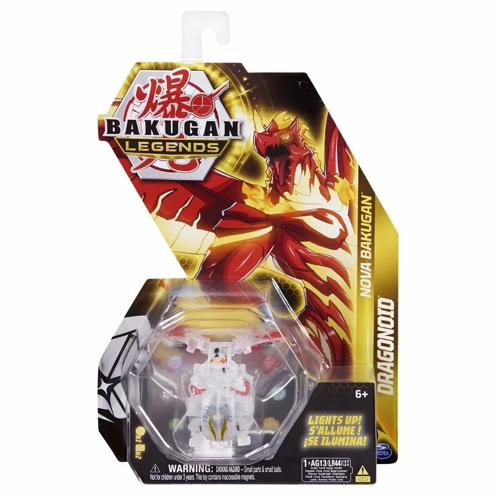 Spin Master Bakugan Legends Nova Bakugan Dragonoid Red