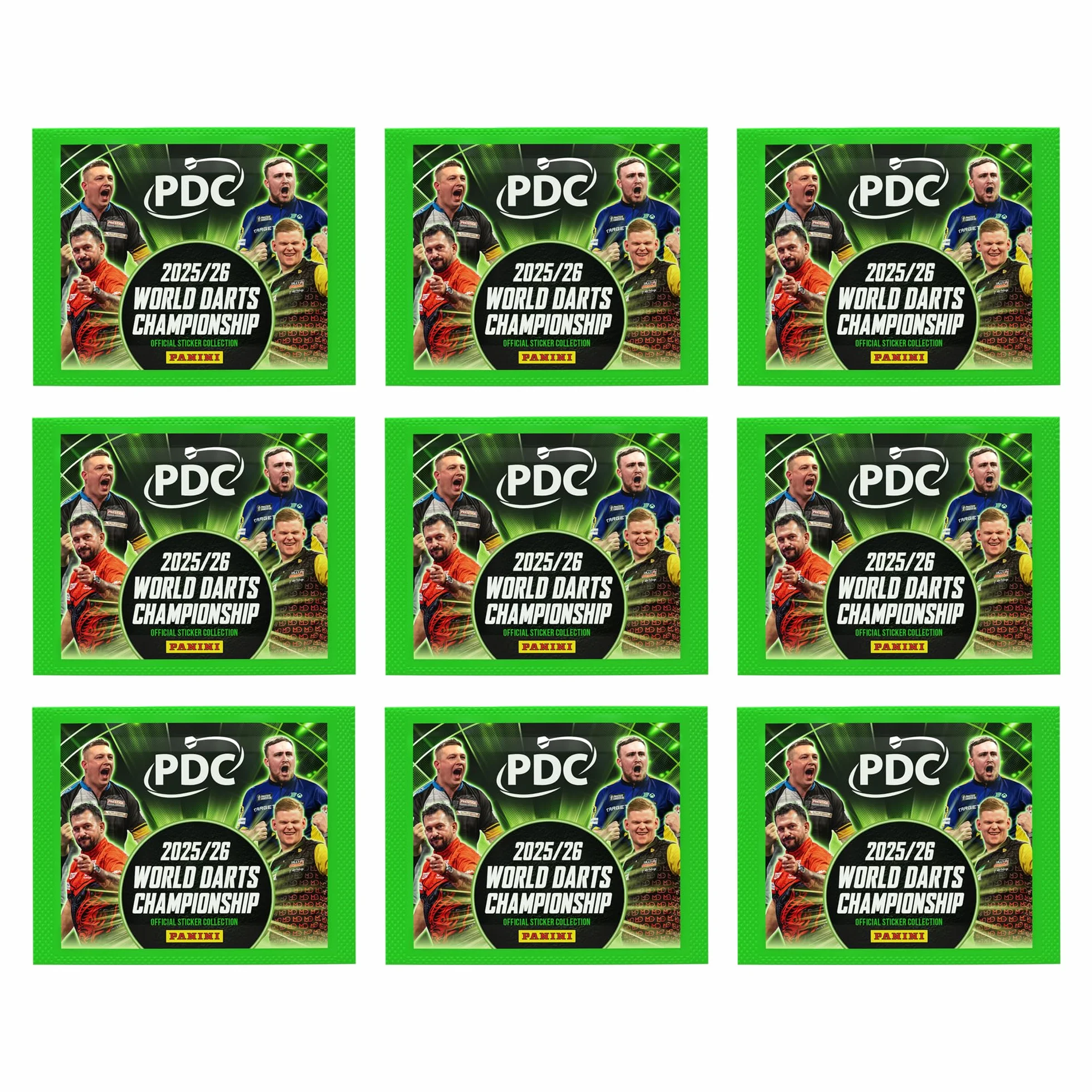 World Darts Championship Kolekcja naklejek puszka kieszonkowa