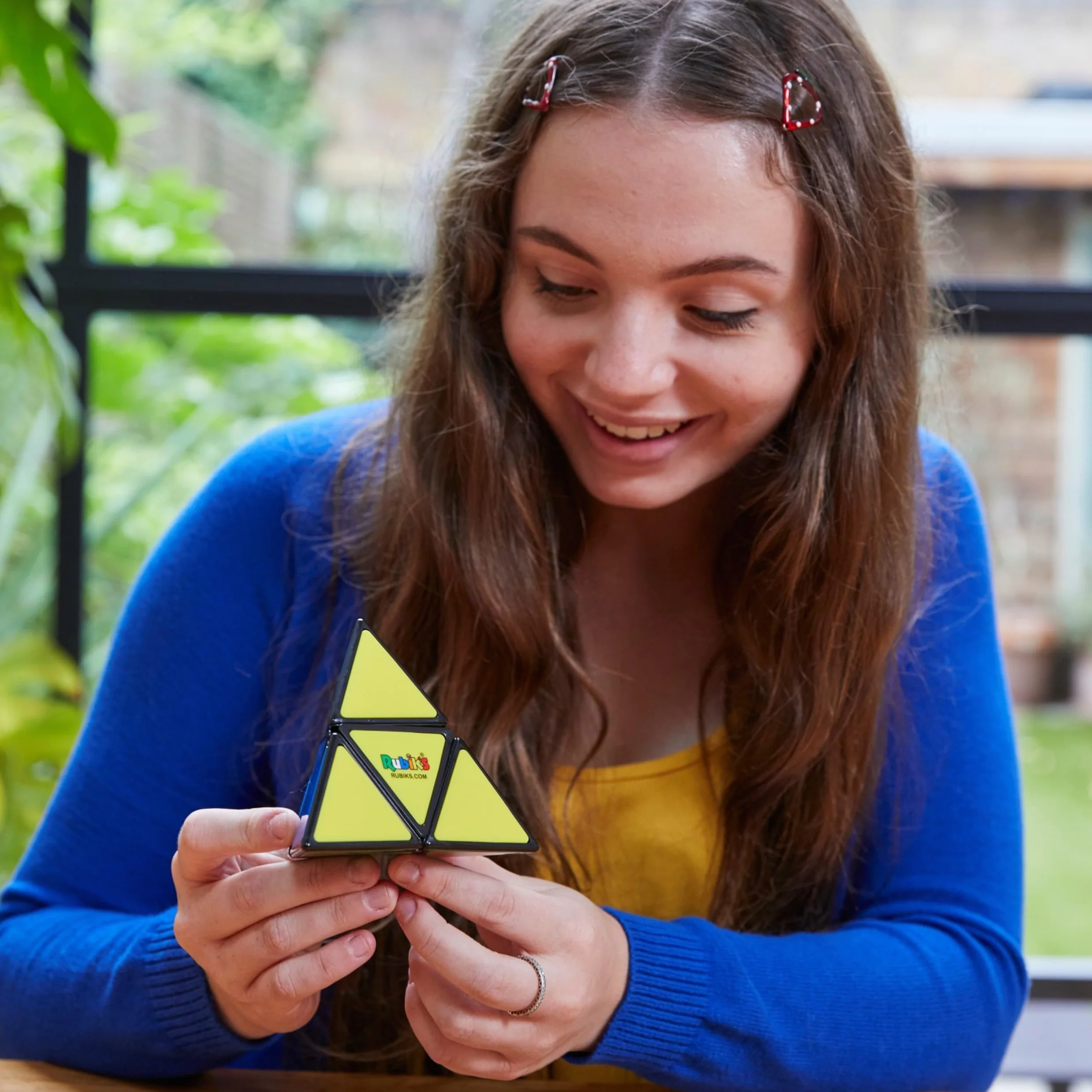 Piramida Rubika, trójkątne puzzle pasujące kolory kieszeń piramida Rubik's