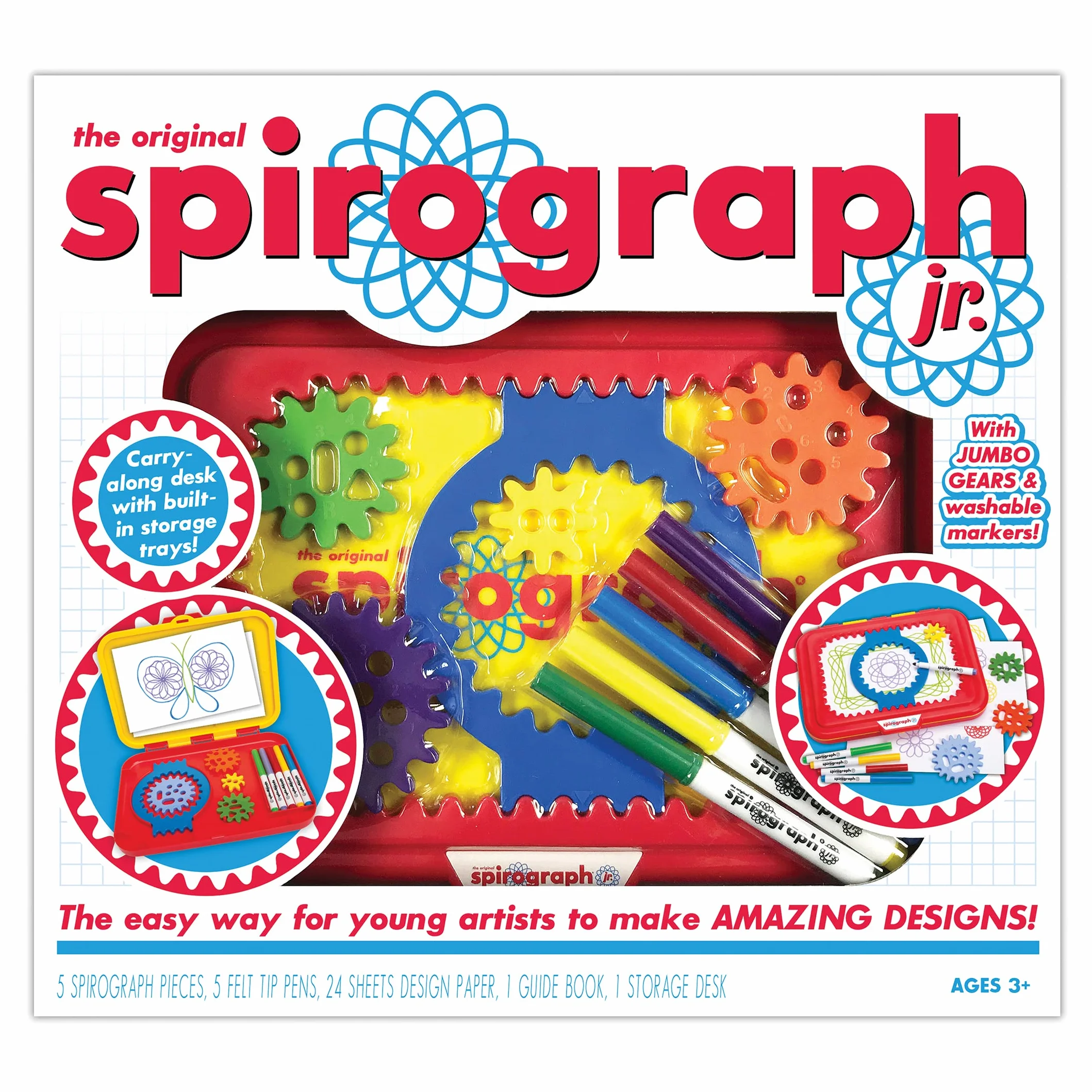 Spirograph Junior | Kreatywne rysunki | Prezenty świąteczne | Od 3 lat