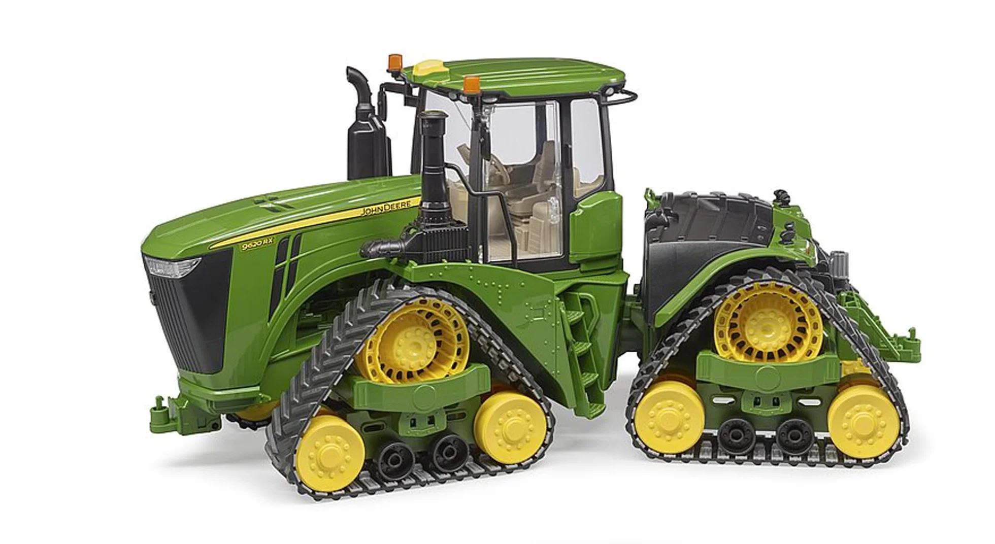 bruder 04055 - John Deere 9620X z podwoziem gąsienicowym - 1:16 Farma, rolnictwo, prace polowe, ciągnik, buldog, pojazd gąsienicowy