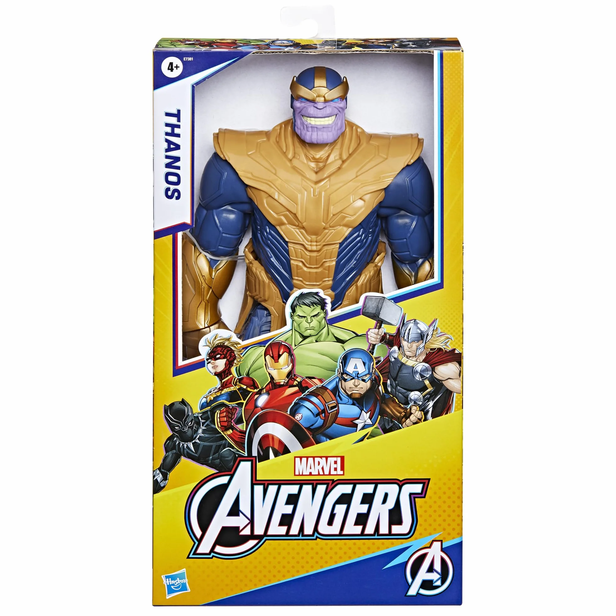 Marvel Avengers Titan Hero Blast Gear Deluxe Figurka Thanosa 30 cm