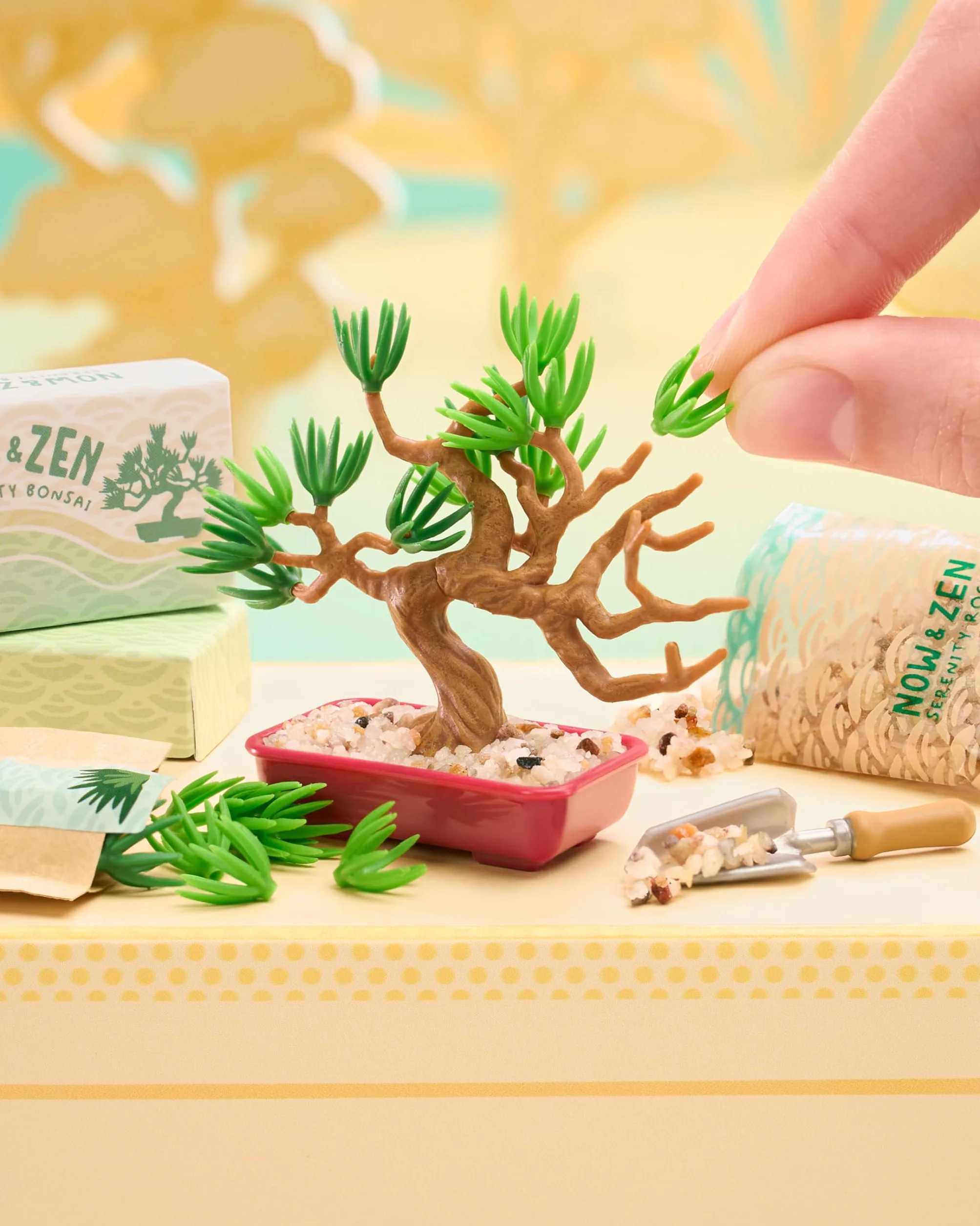 MGA's Miniverse Make It Mini Nature Series 3 - Mini Przedmioty Kolekcjonerskie, Rękodzieło DIY, Repliki Roślin, Zabawkowe Kwiaty, dla Kolekcjonerów i Dzieci w Wieku 8+