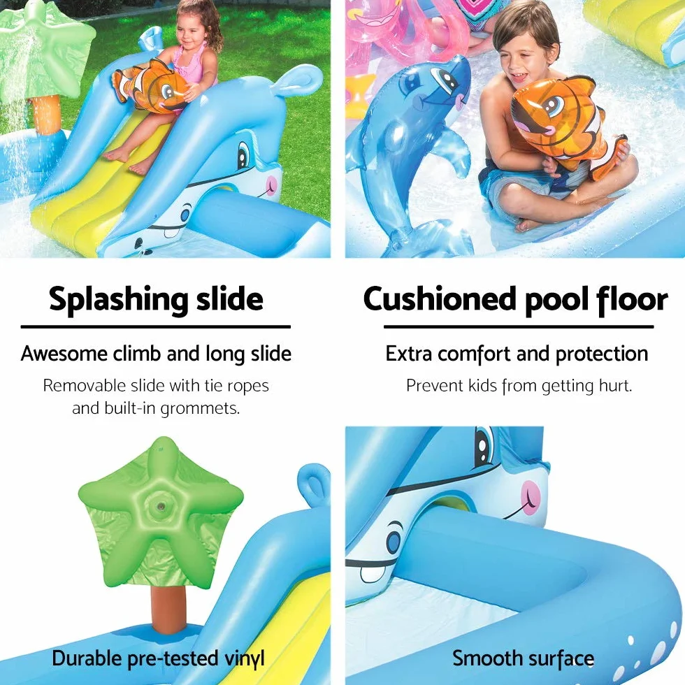 Bestway Fantastic Aquarium Play Pool Basen Dmuchany, 239 x 206 x 86 cm