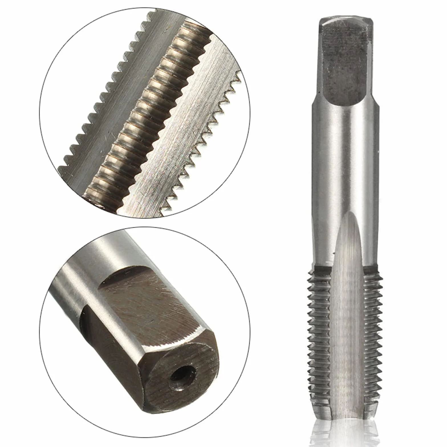 1/8" - 27 NPT stożkowy gwint do rury, kran do gwintowania rur stalowych o wysokiej prędkości, krany do formowania gwintów