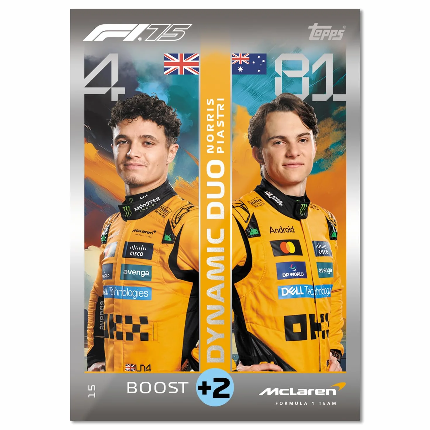 Topps Turbo Attax Formula 1 2025 Mega puszka Shakedown 66 kart LE Ekskluzywne