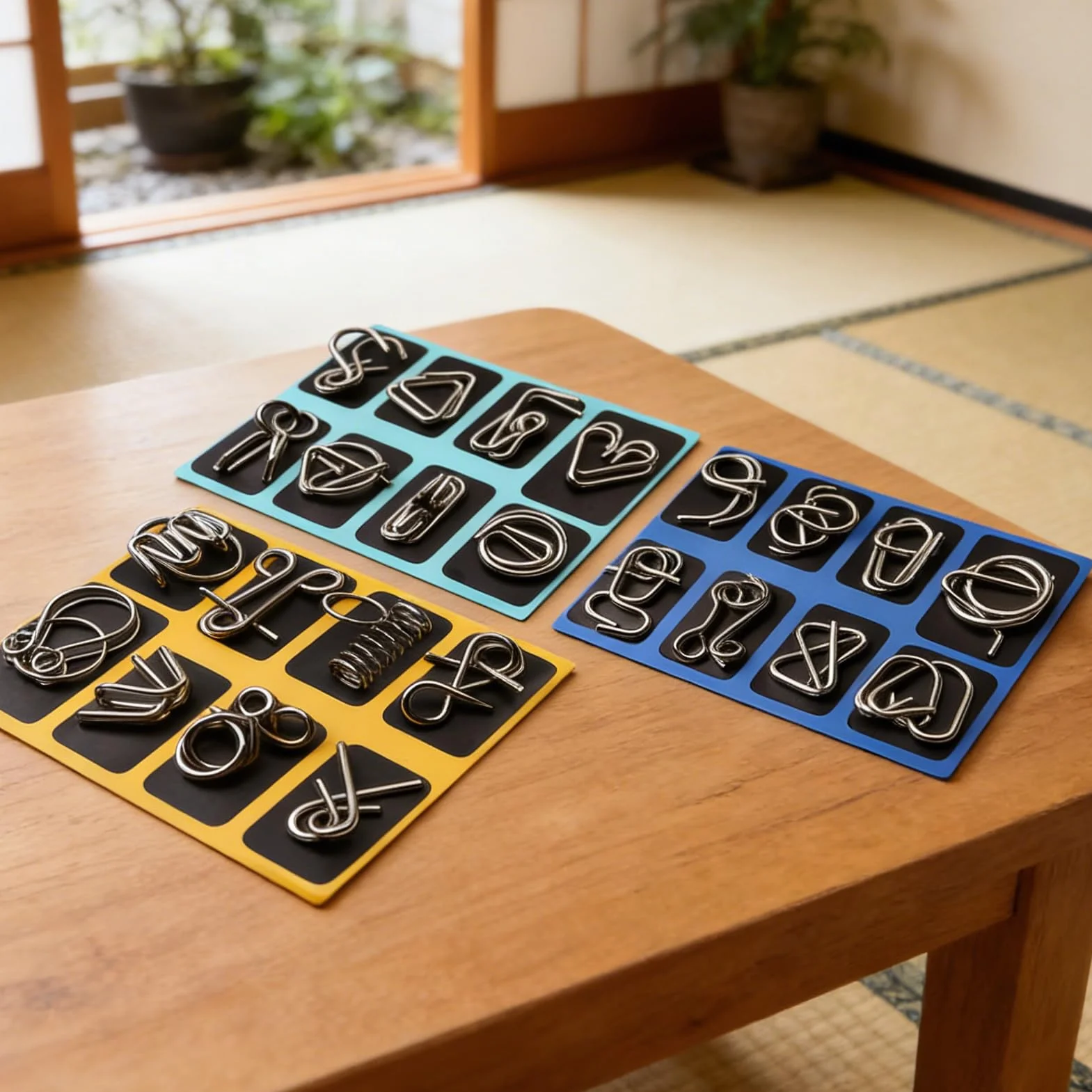Metal Puzzle,Zabawne Łamigłówki Edukacyjne Zabawki | Pierścieniowa Antystresowa Gra Puzzle Dla Młodzieży - Wyzwanie Dla Nastolatków Rodziny Dziewczynek Dom Szkoła Podróż