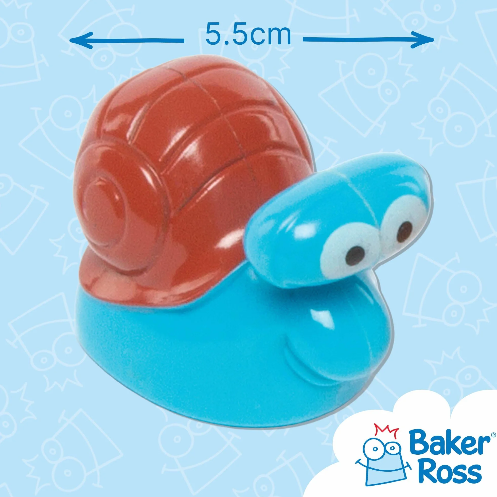 Baker Ross ślimak nakręcany dla dzieci
