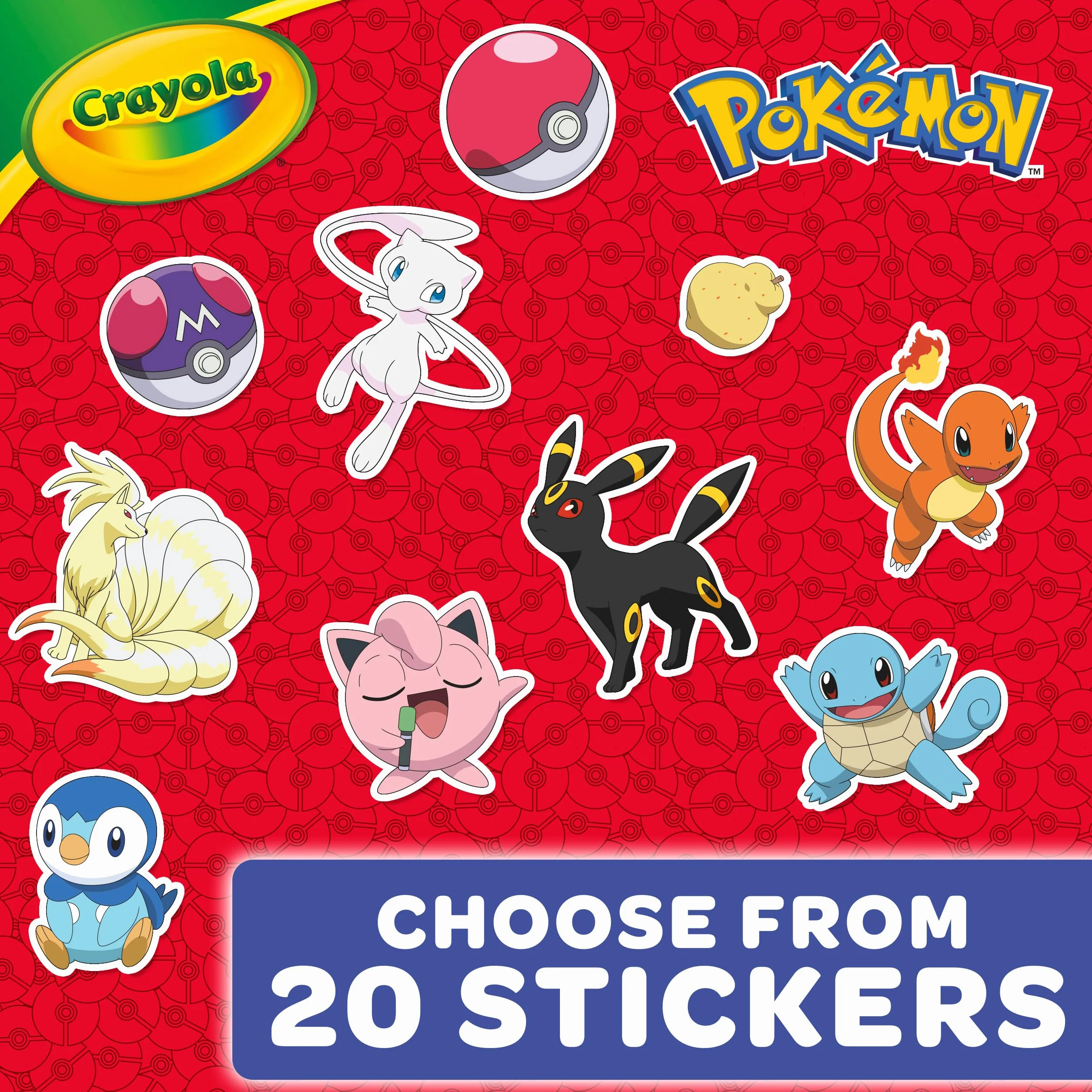 Crayola Coloring Book-Pokemon, 96 Pages 42732