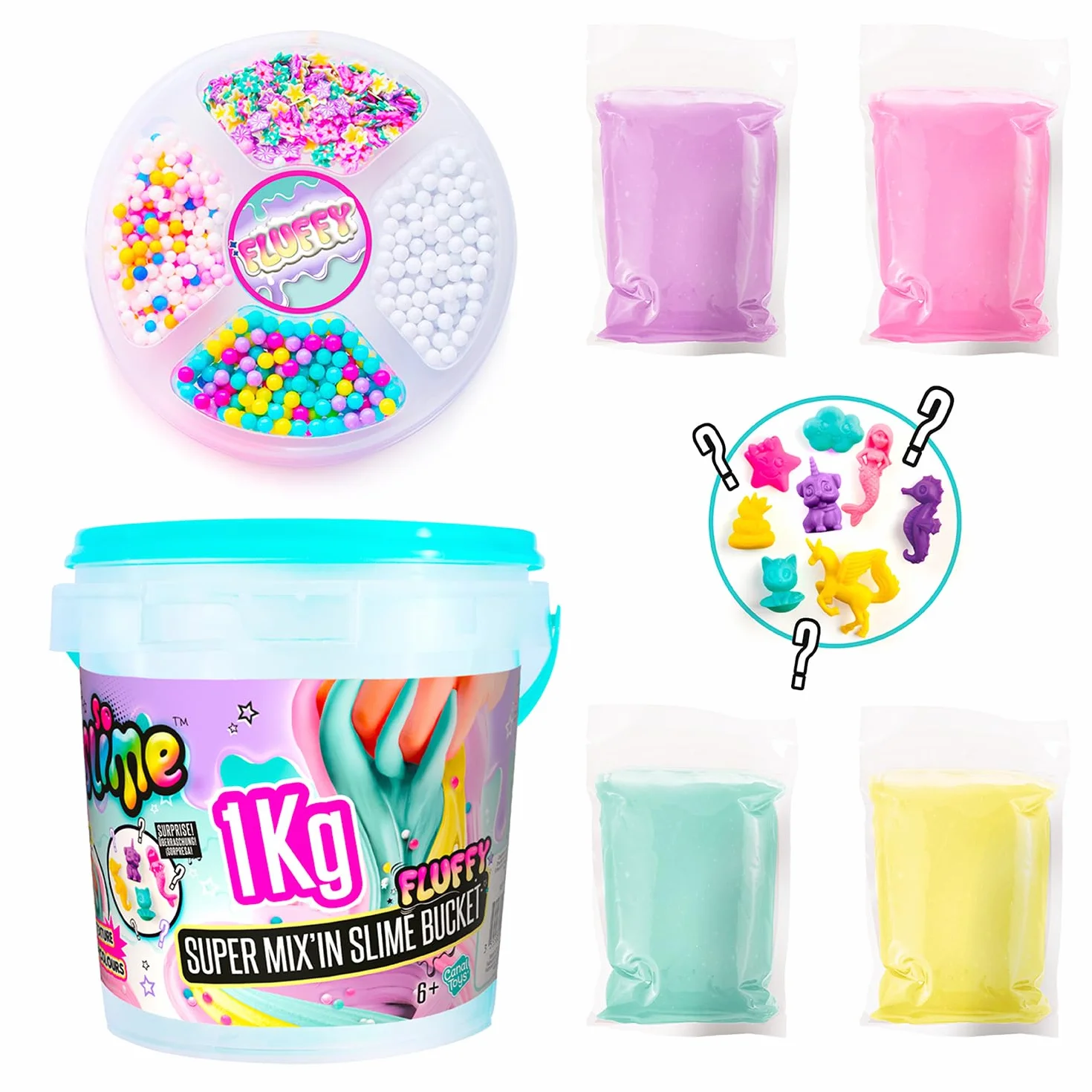 Canal Toys So Slime - Super Cube Slime Mix z dekoracjami SDO