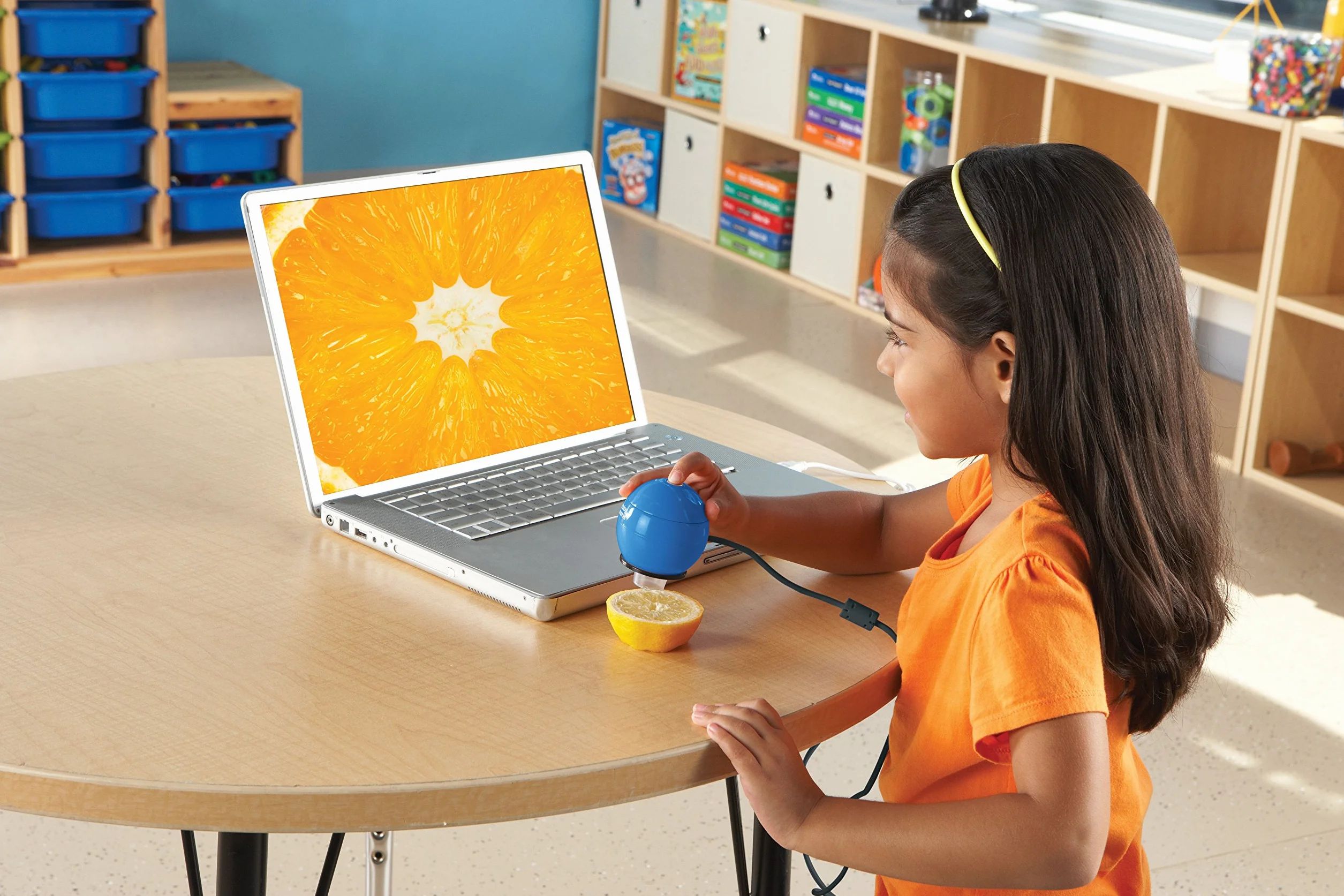 Learning Resources Zoomy 2 Przenosny Cyfrowy Mikroskop 3 kawalki Zestaw