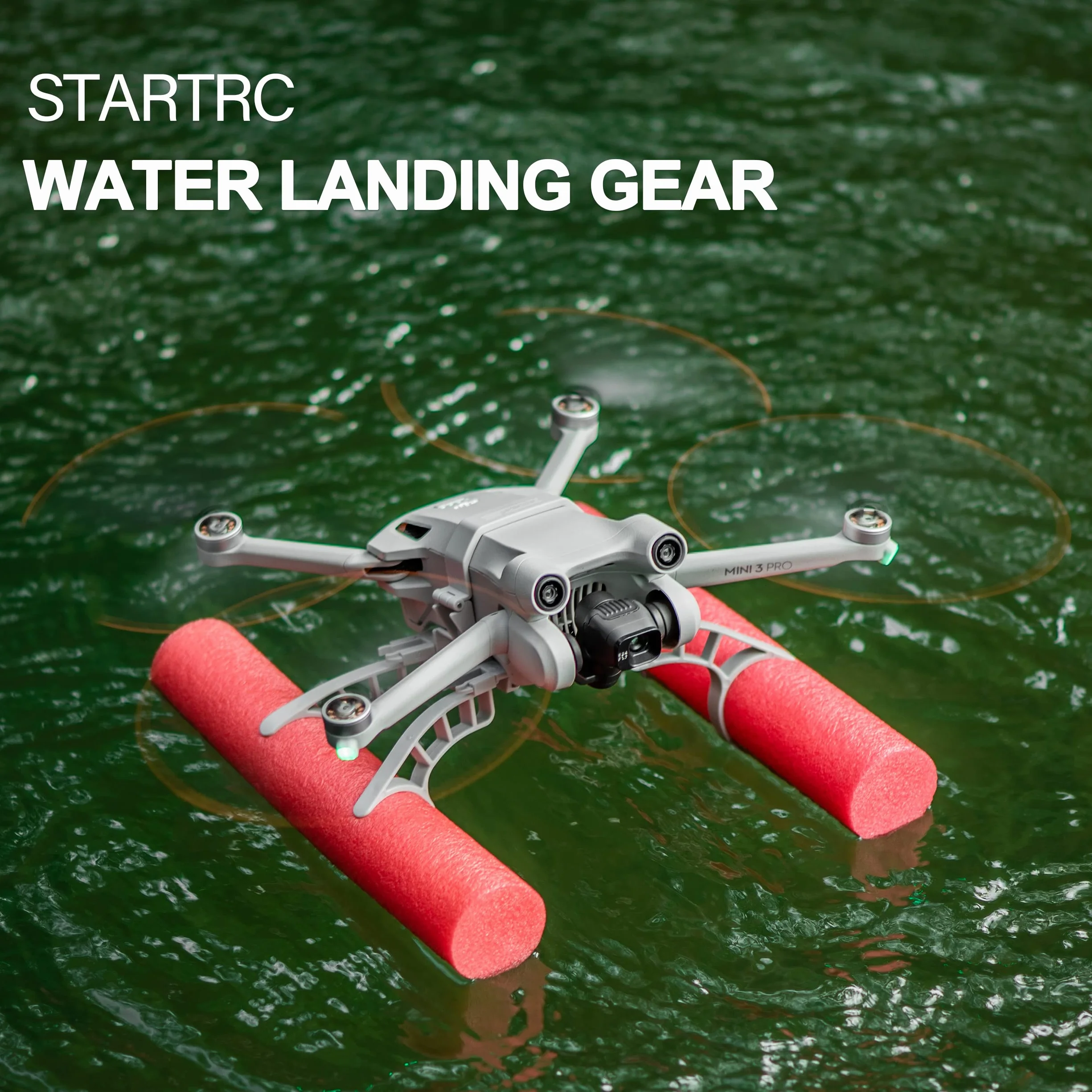 STARTRC Mini 3 Pro podwozie, zestaw treningowy do podwozia wodnego, pływający uchwyt do akcesoriów DJI Mini 3 Pro